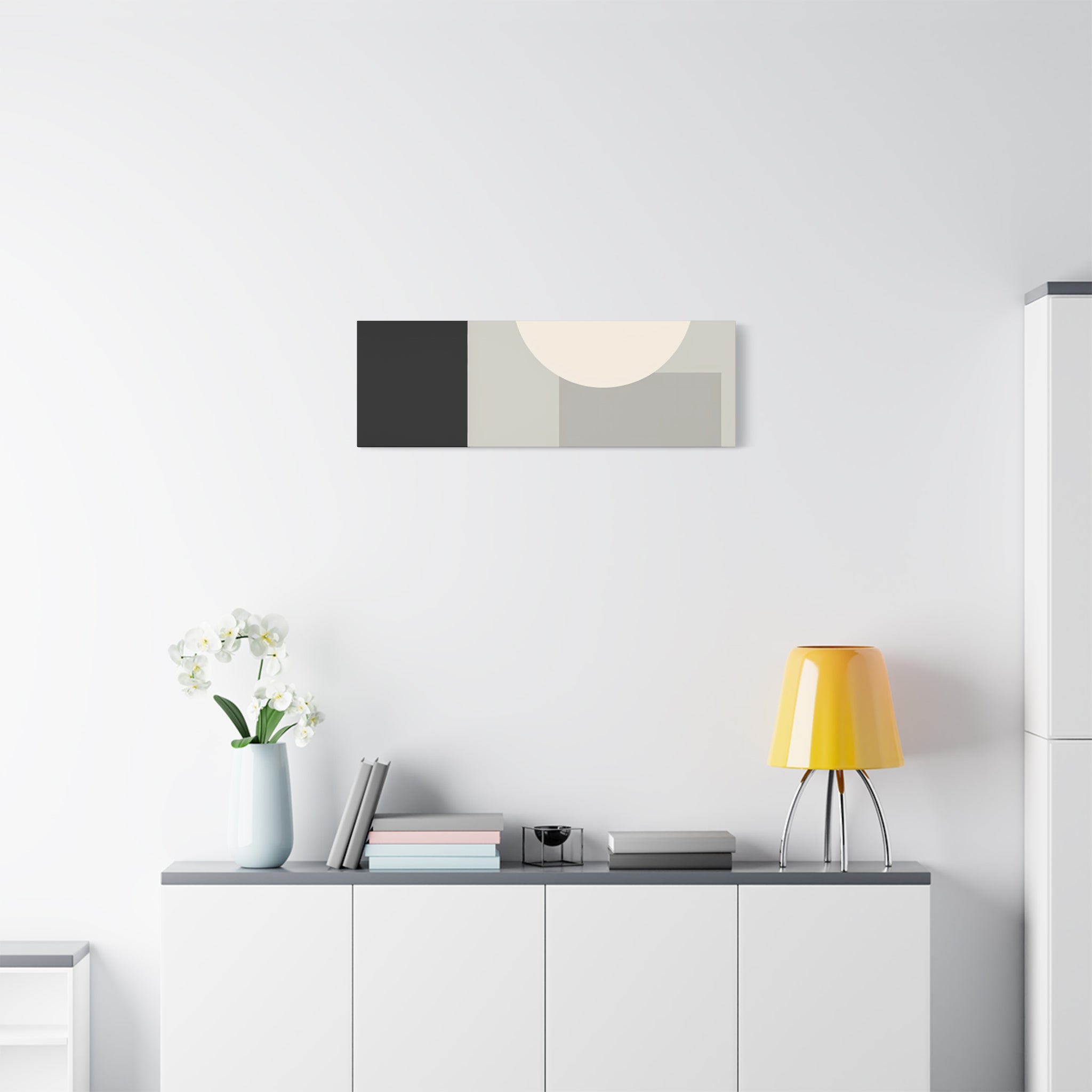 Monochrome Geometric 01 – Canvas (Standard)