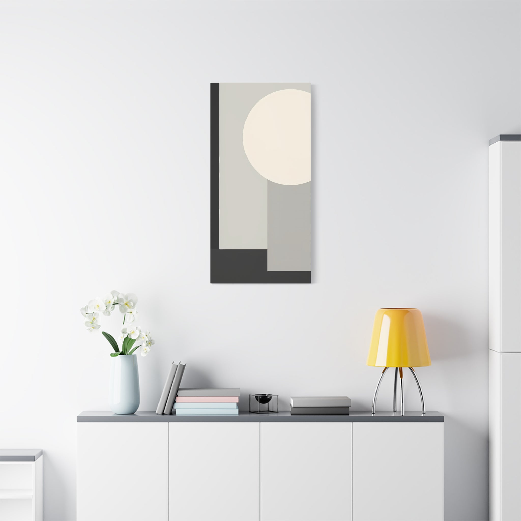 Monochrome Geometric 01 – Canvas (Standard)