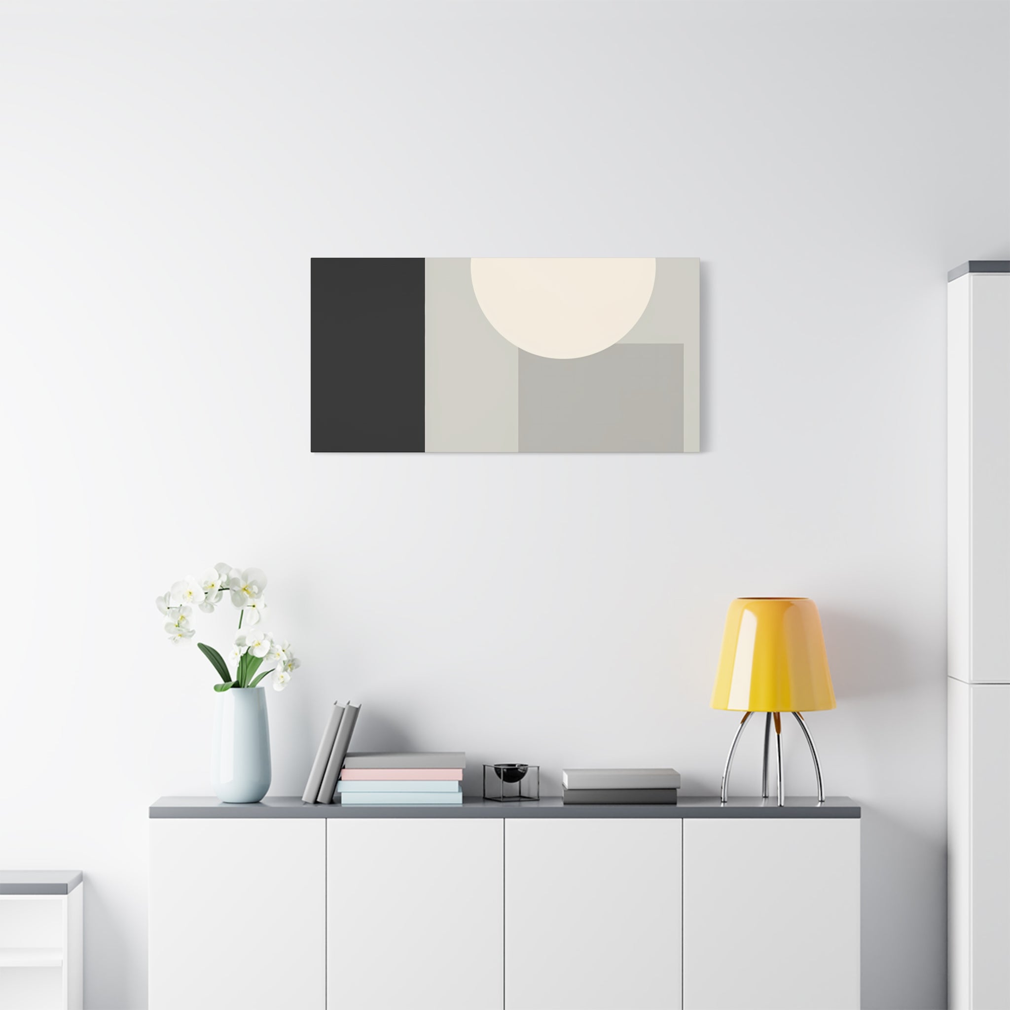Monochrome Geometric 01 – Canvas (Standard)