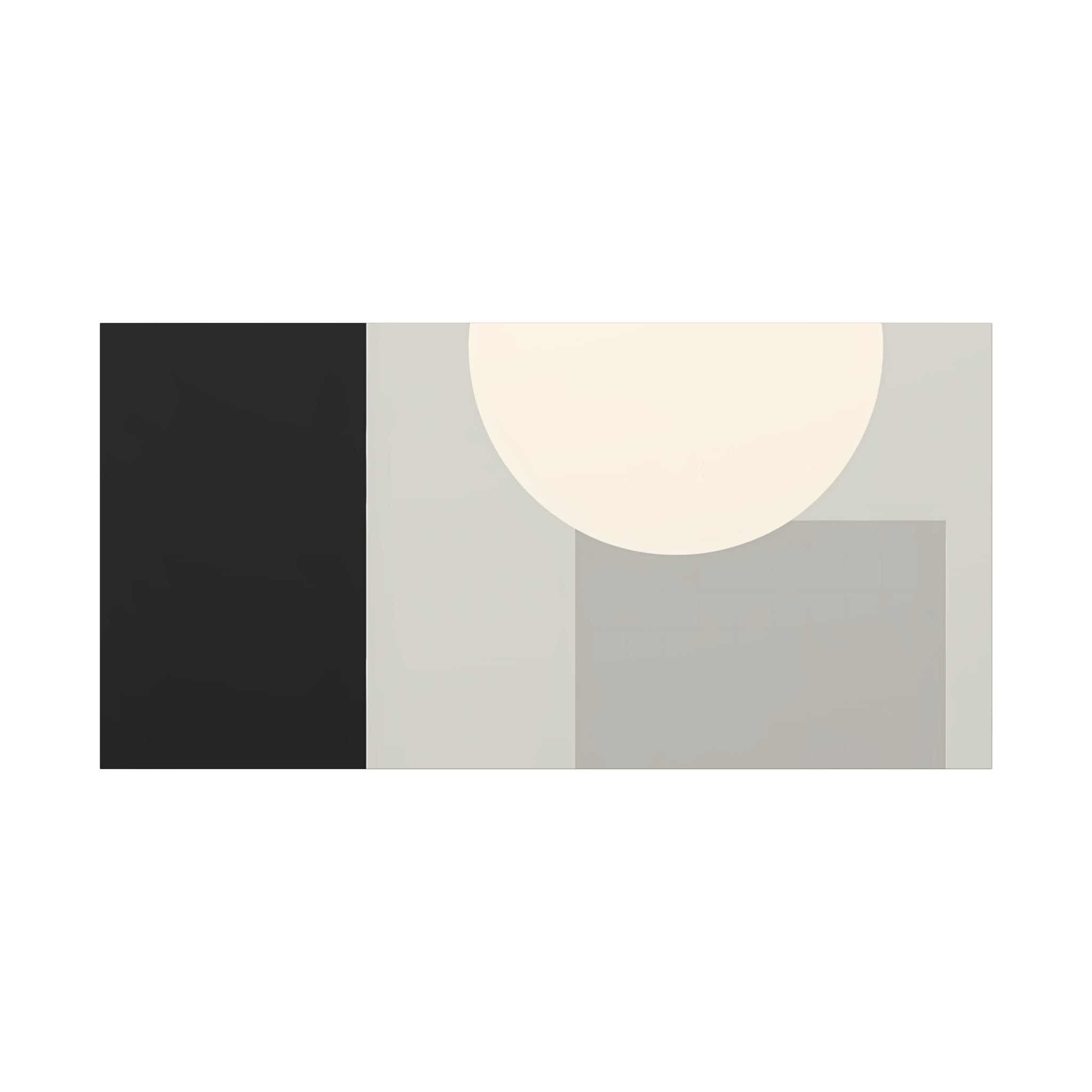 Monochrome Geometric 01 – Canvas (Standard)