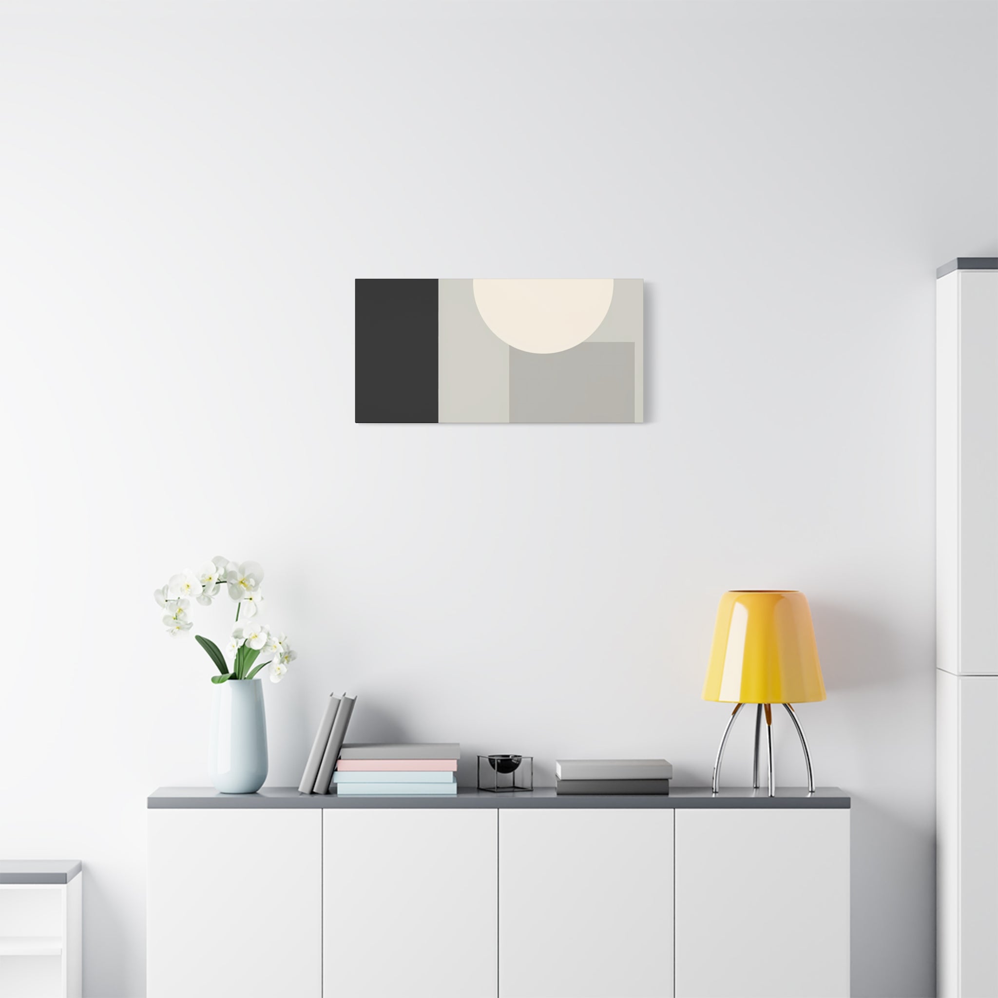 Monochrome Geometric 01 – Canvas (Standard)