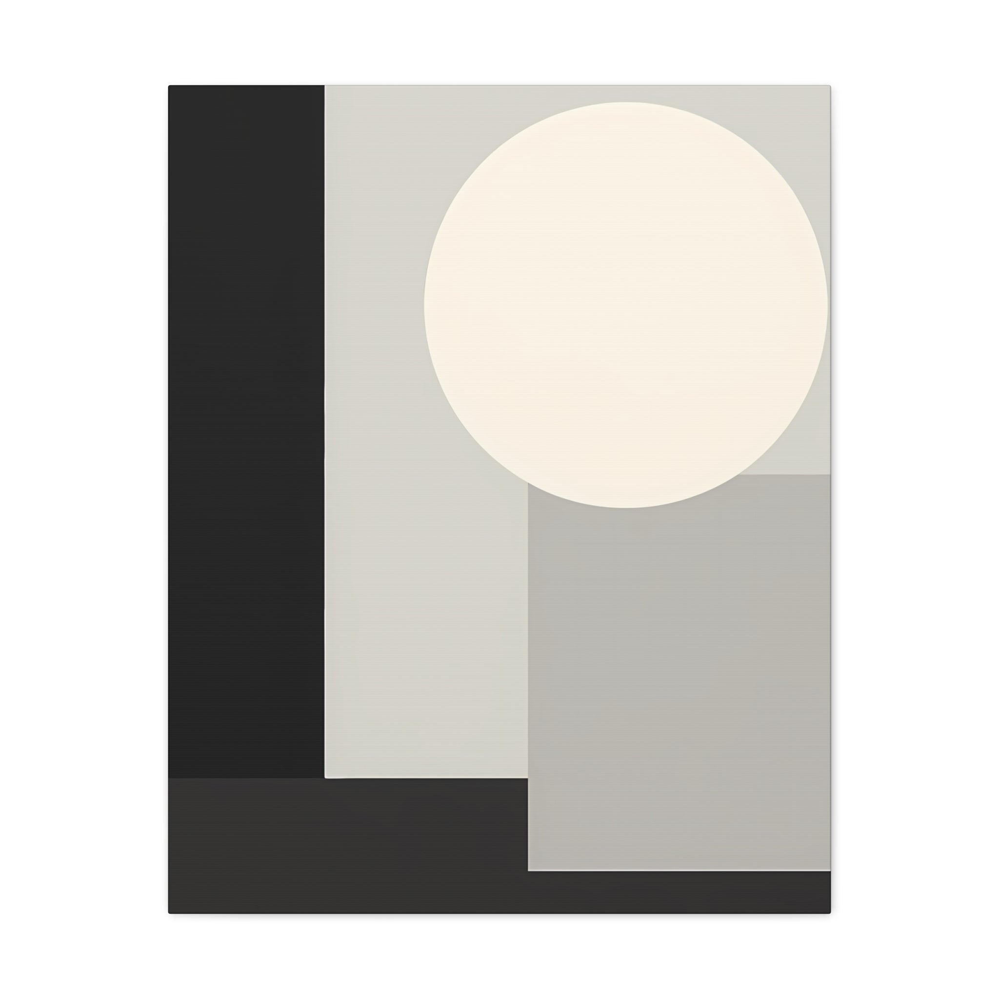 Monochrome Geometric 01 – Canvas (Standard)