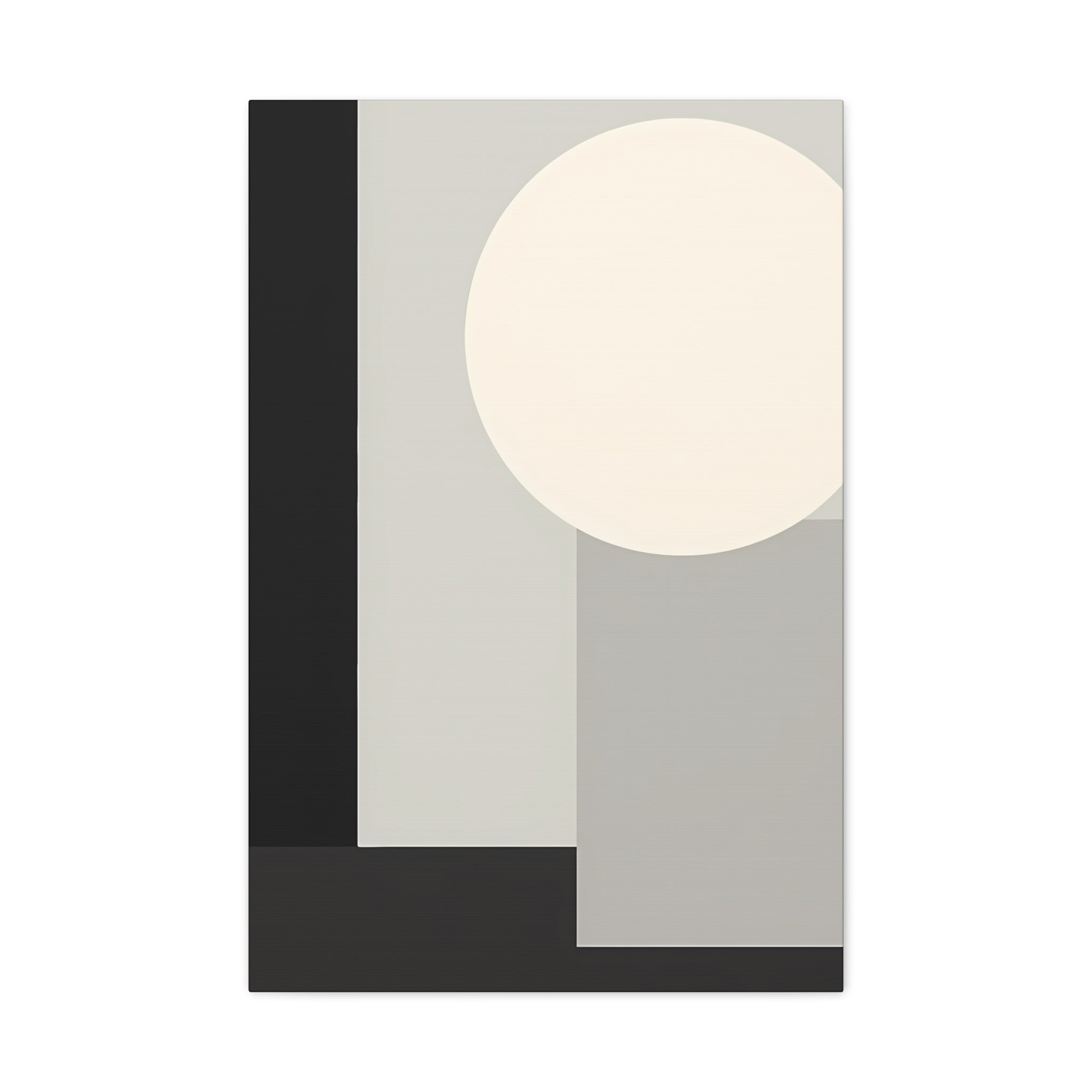 Monochrome Geometric 01 – Canvas (Standard)
