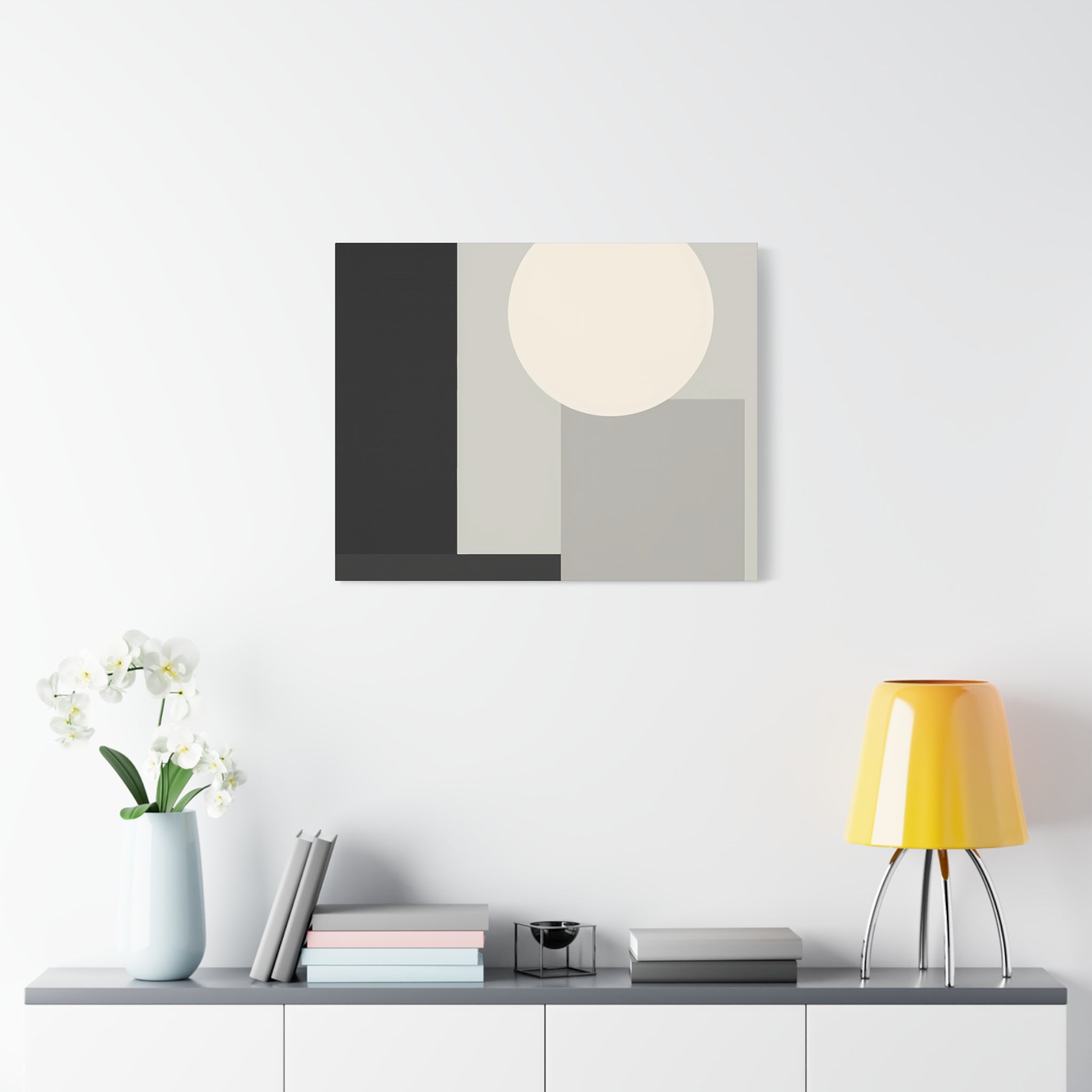 Monochrome Geometric 01 – Canvas (Standard)