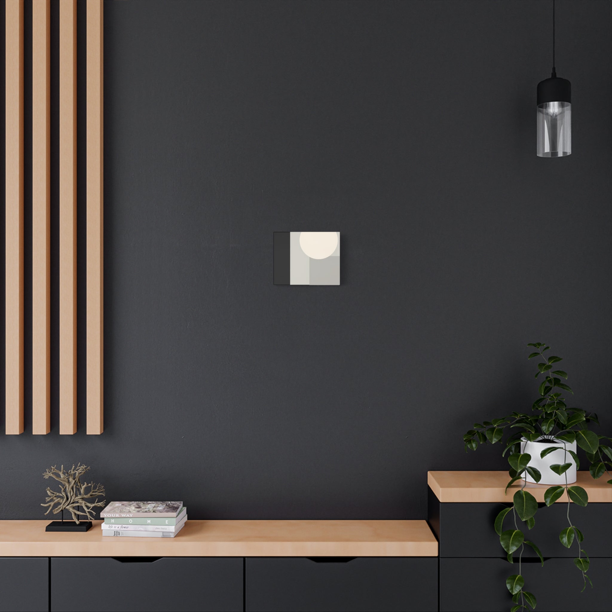 Monochrome Geometric 01 – Canvas (Standard)