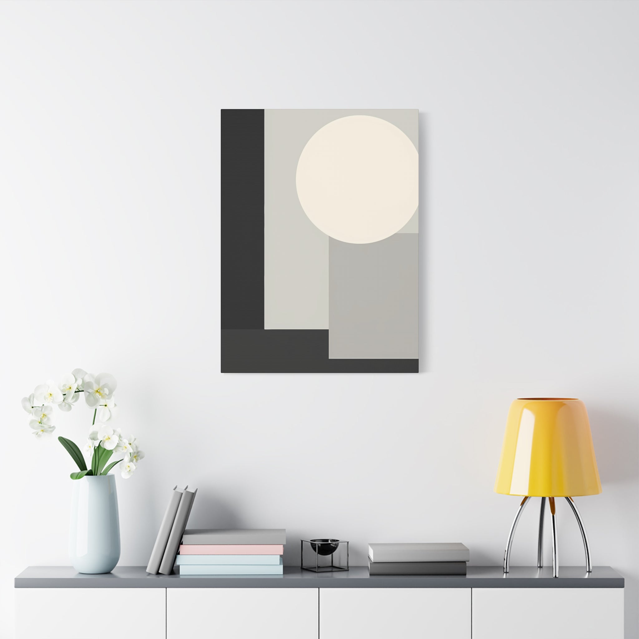 Monochrome Geometric 01 – Canvas (Standard)