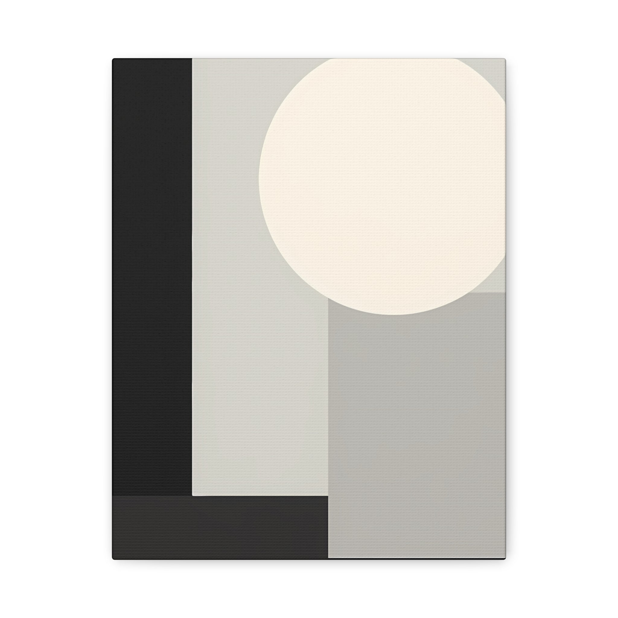 Monochrome Geometric 01 – Canvas (Standard)