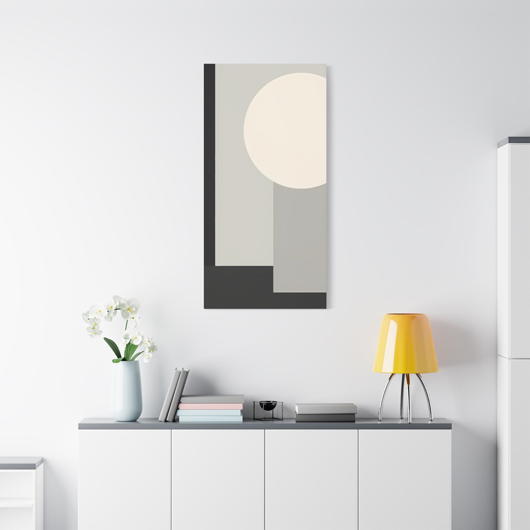 Monochrome Geometric 01 – Canvas (Standard)