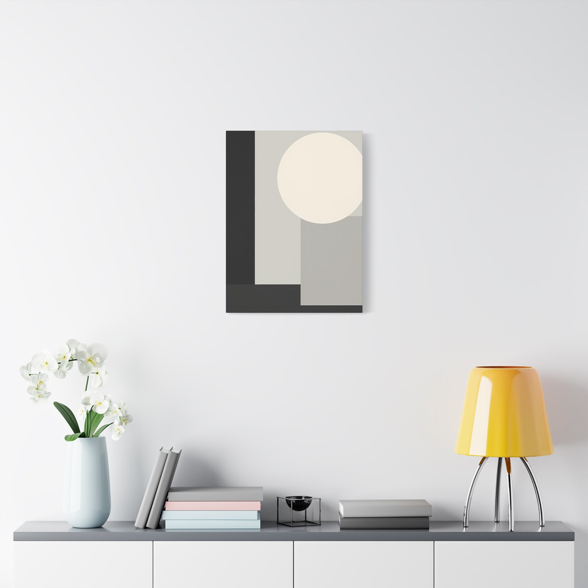Monochrome Geometric 01 – Canvas (Standard)