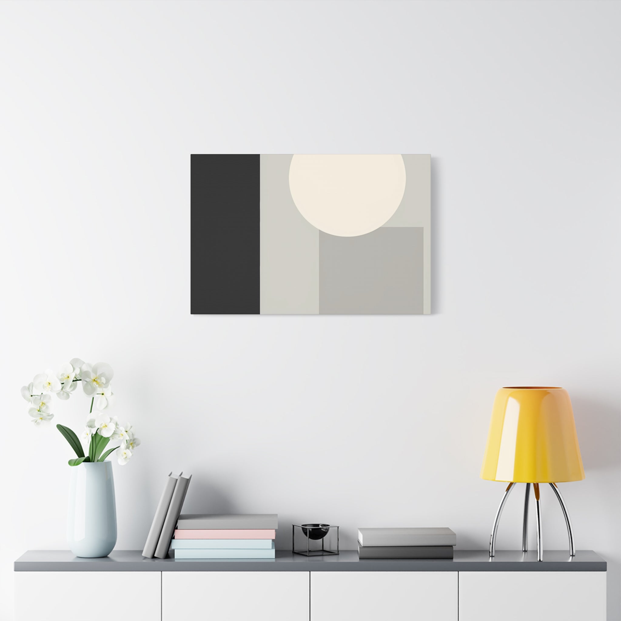 Monochrome Geometric 01 – Canvas (Standard)