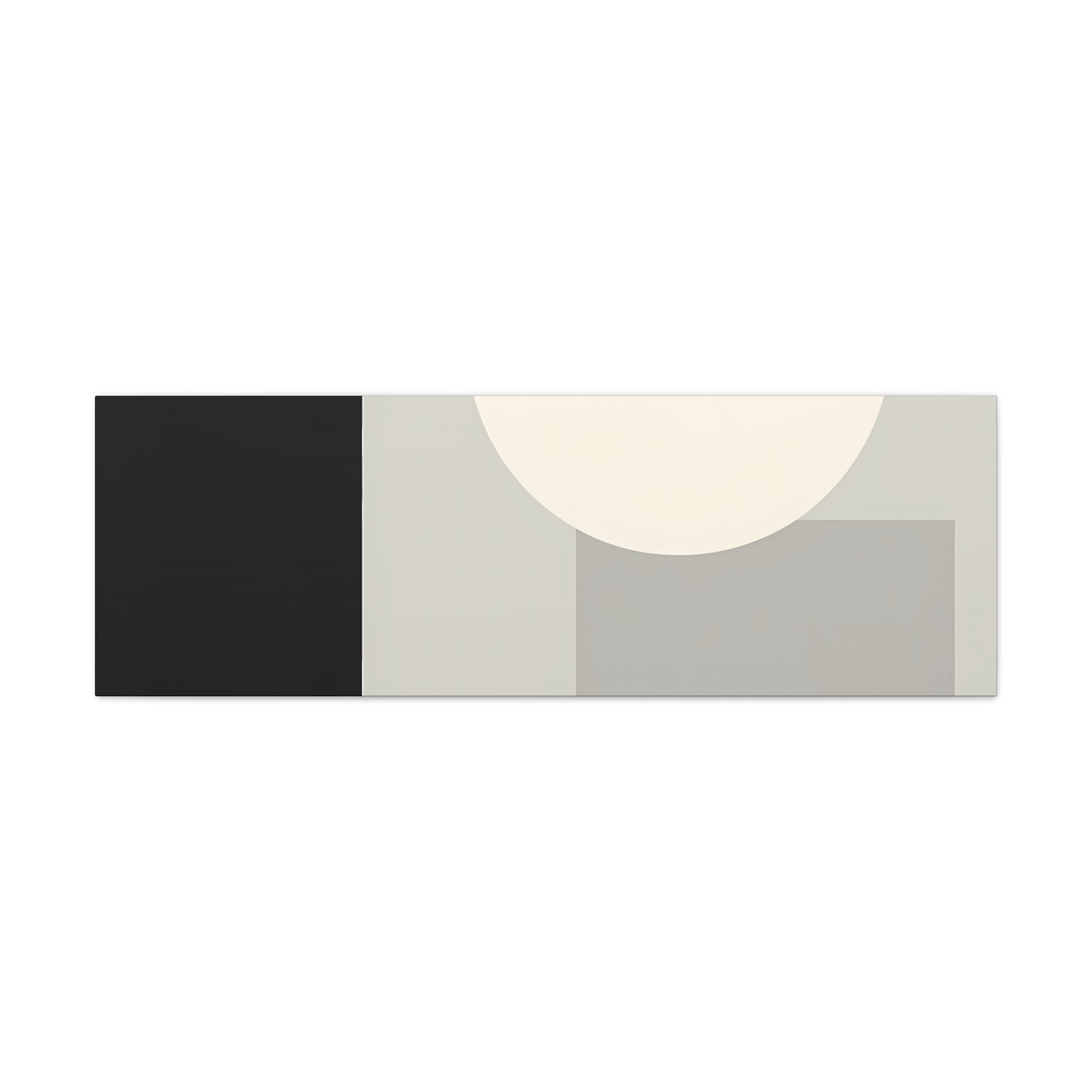 Monochrome Geometric 01 – Canvas (Standard)