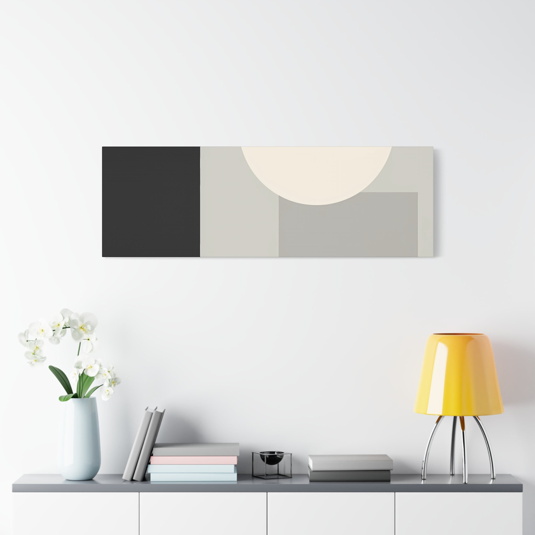 Monochrome Geometric 01 – Canvas (Standard)