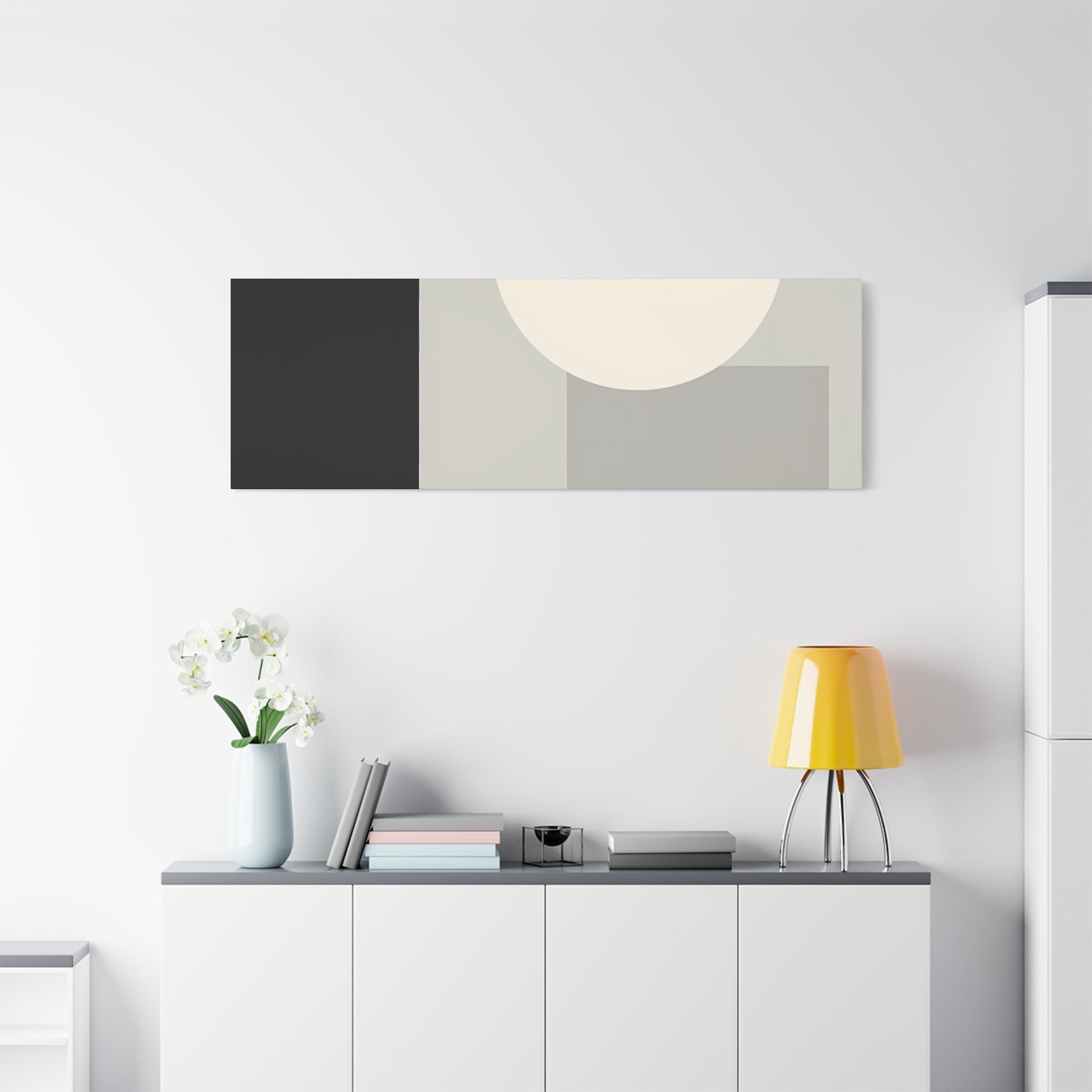 Monochrome Geometric 01 – Canvas (Standard)