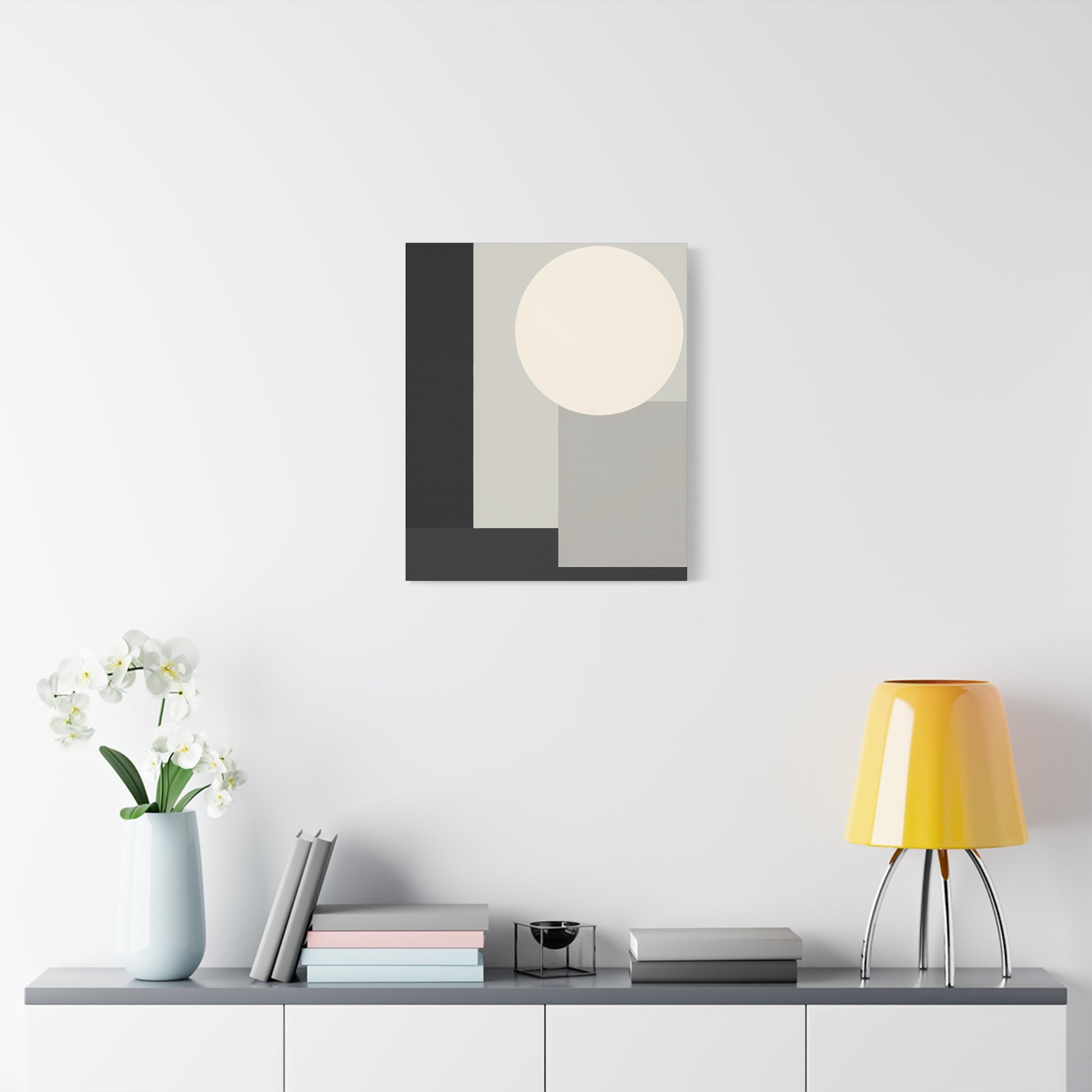 Monochrome Geometric 01 – Canvas (Standard)