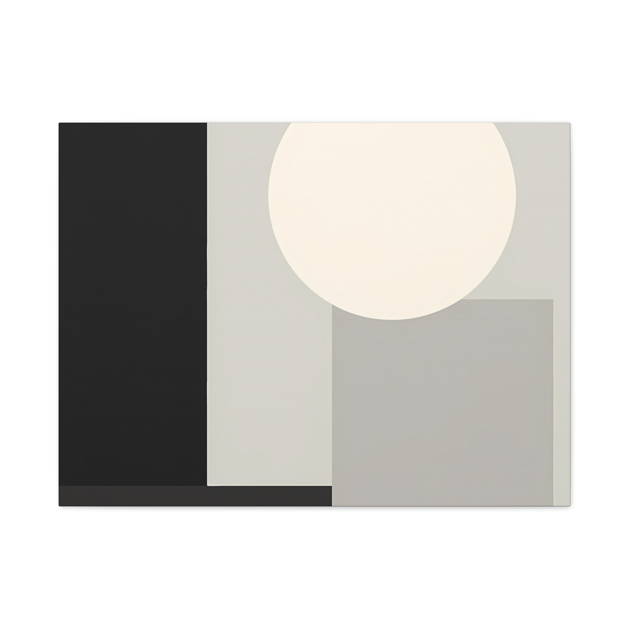 Monochrome Geometric 01 – Canvas (Standard)