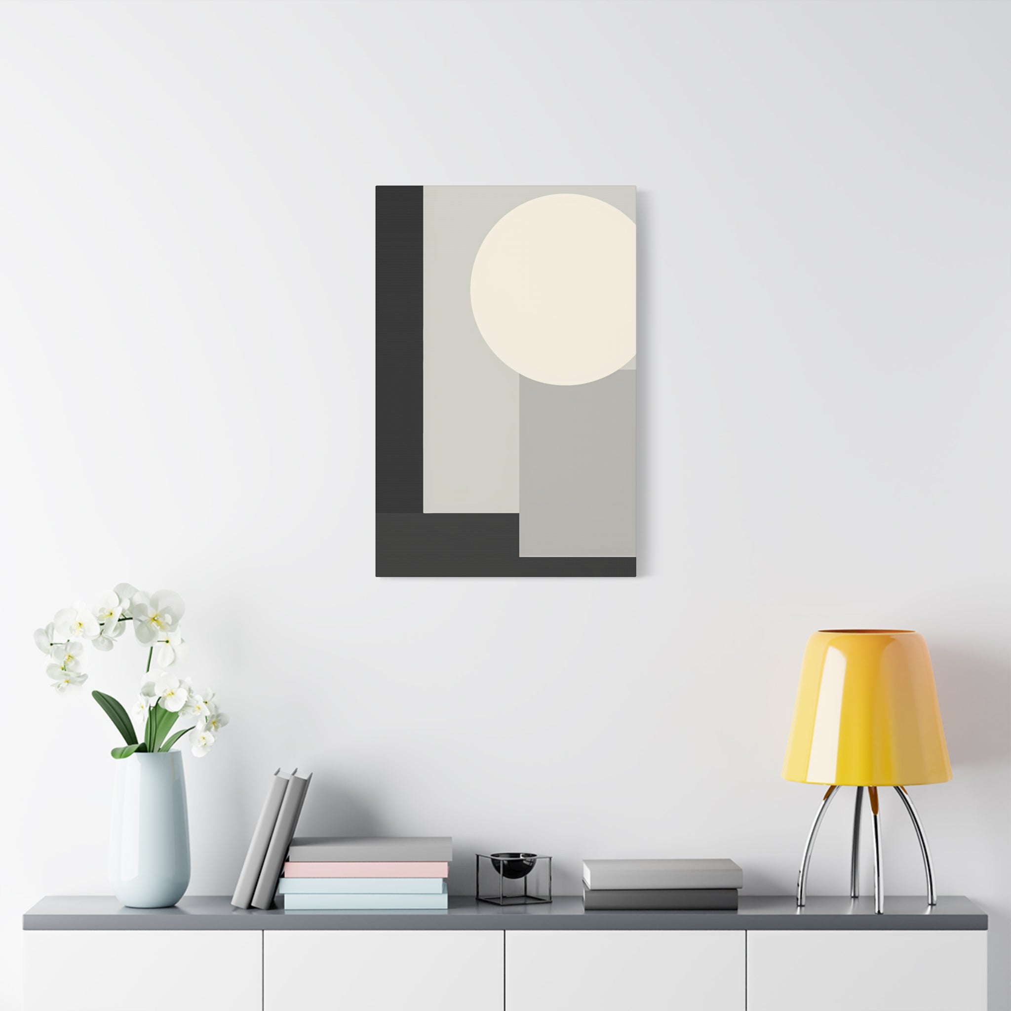 Monochrome Geometric 01 – Canvas (Standard)
