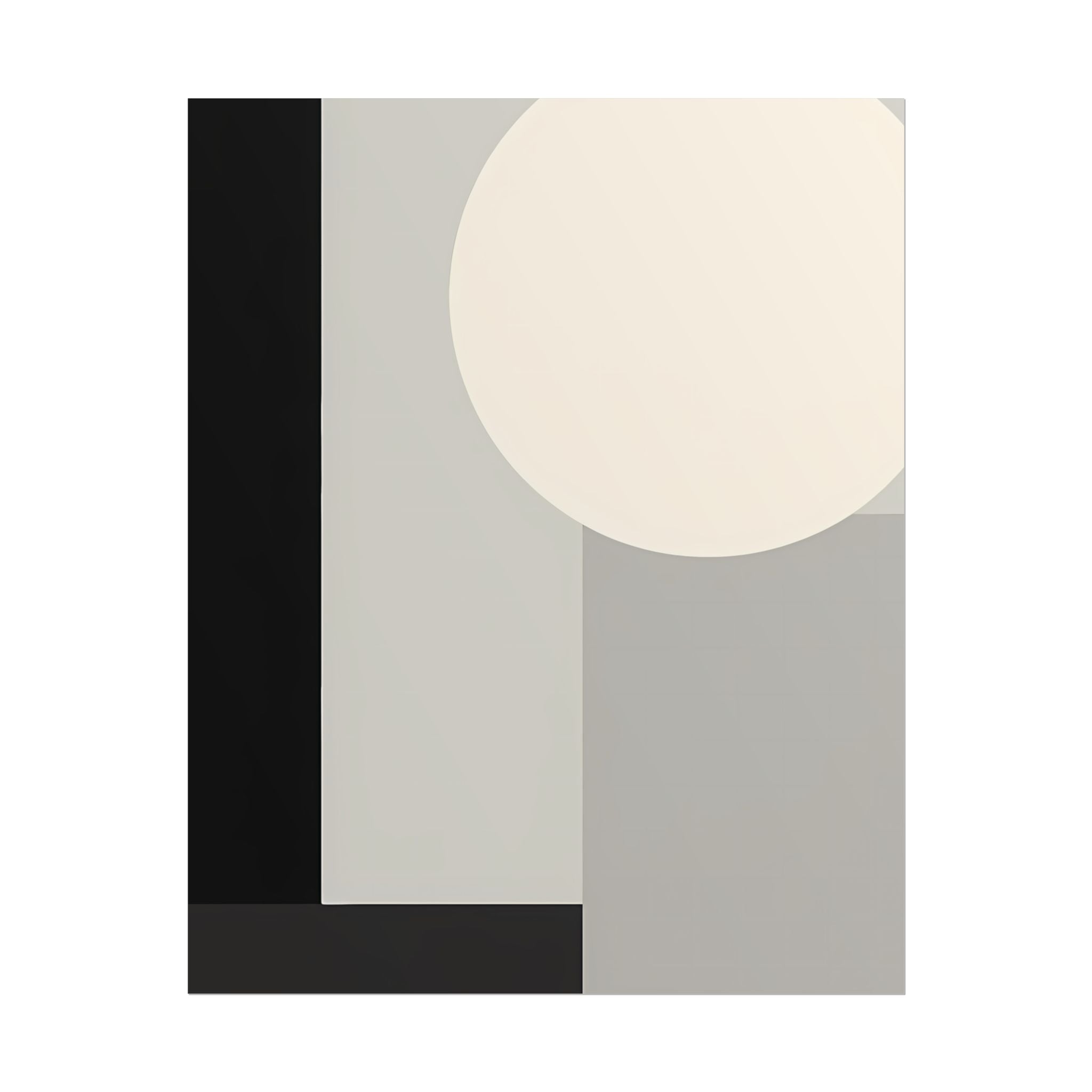 Monochrome Geometric 01 - Print
