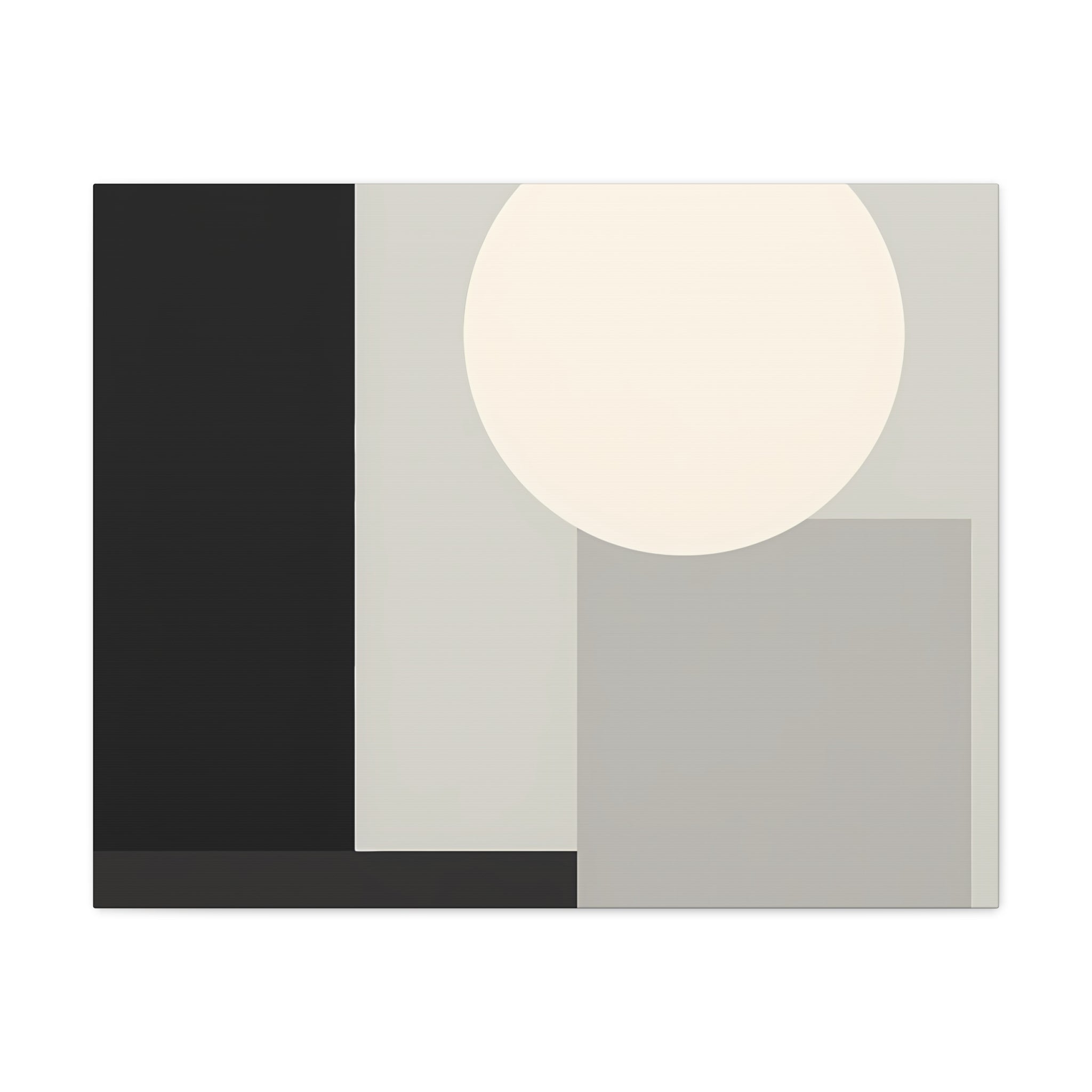 Monochrome Geometric 01 – Canvas (Standard)