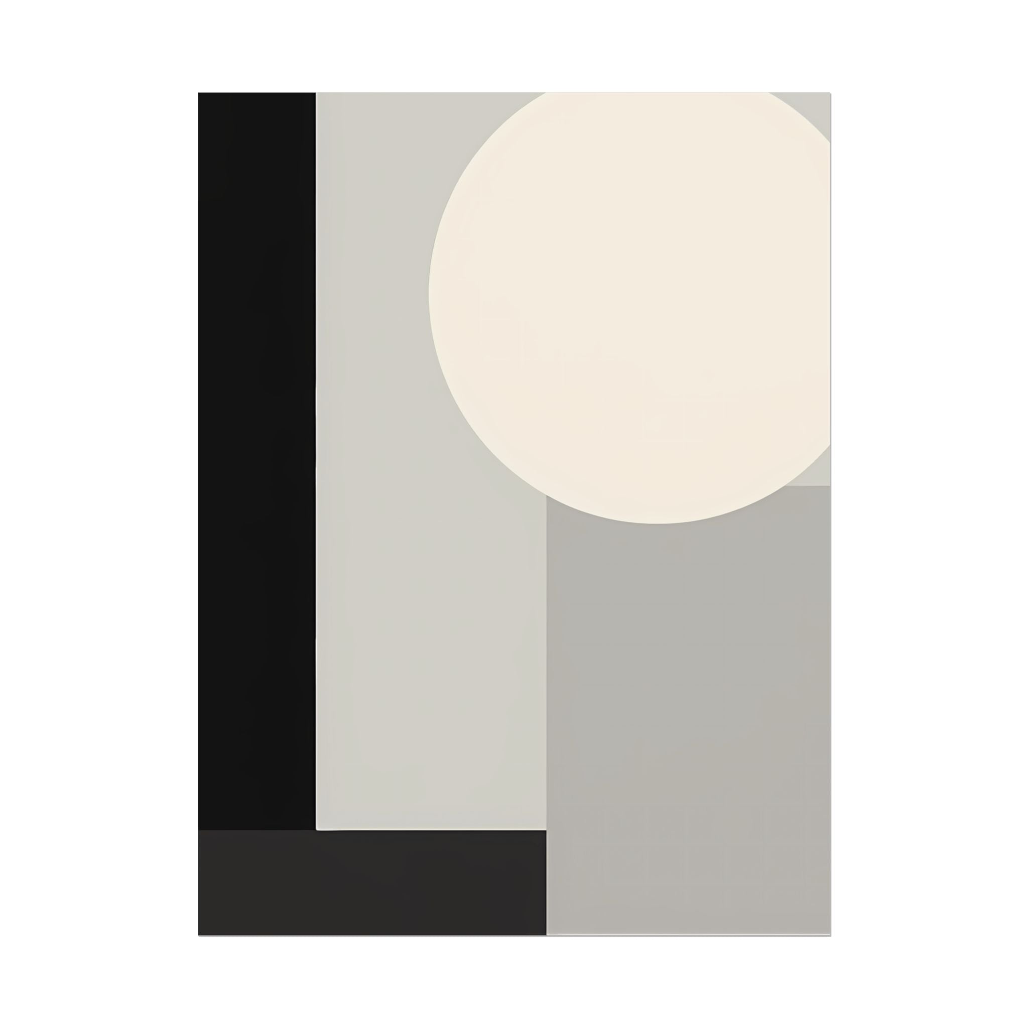 Monochrome Geometric 01 - Print