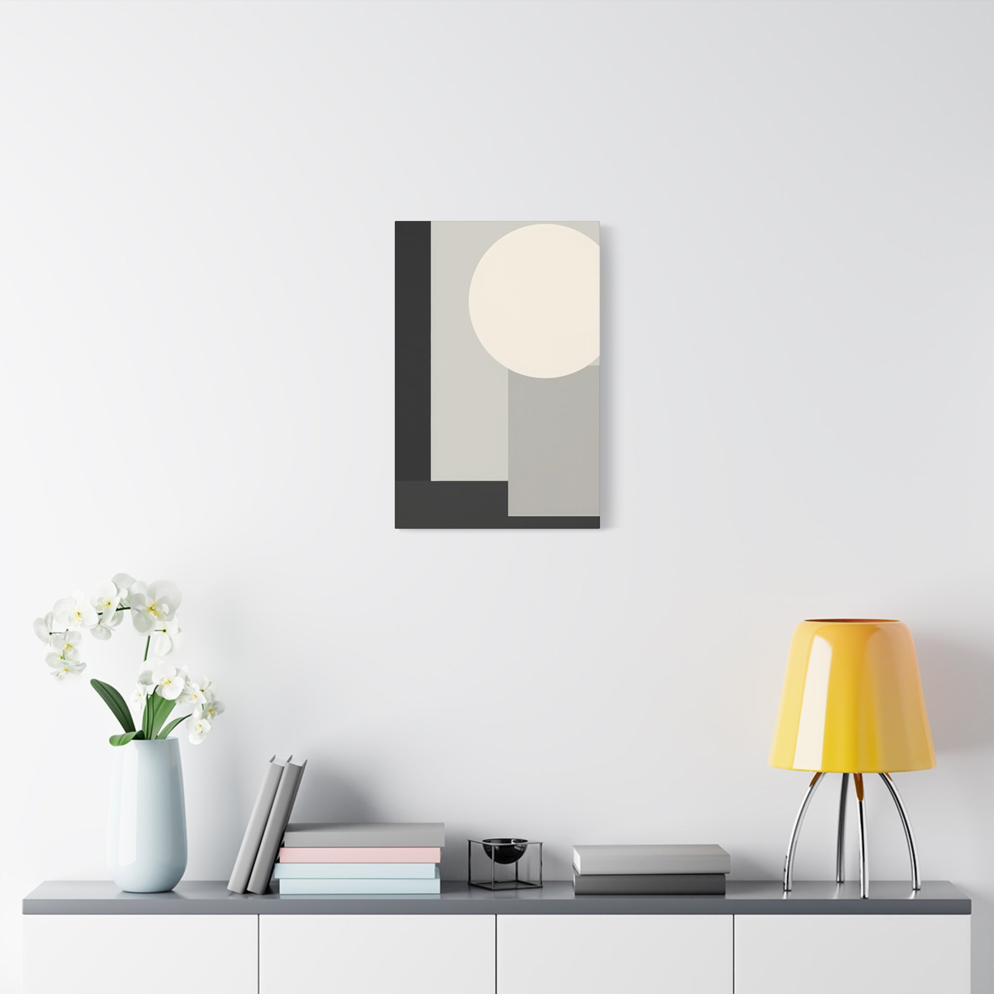 Monochrome Geometric 01 – Canvas (Standard)