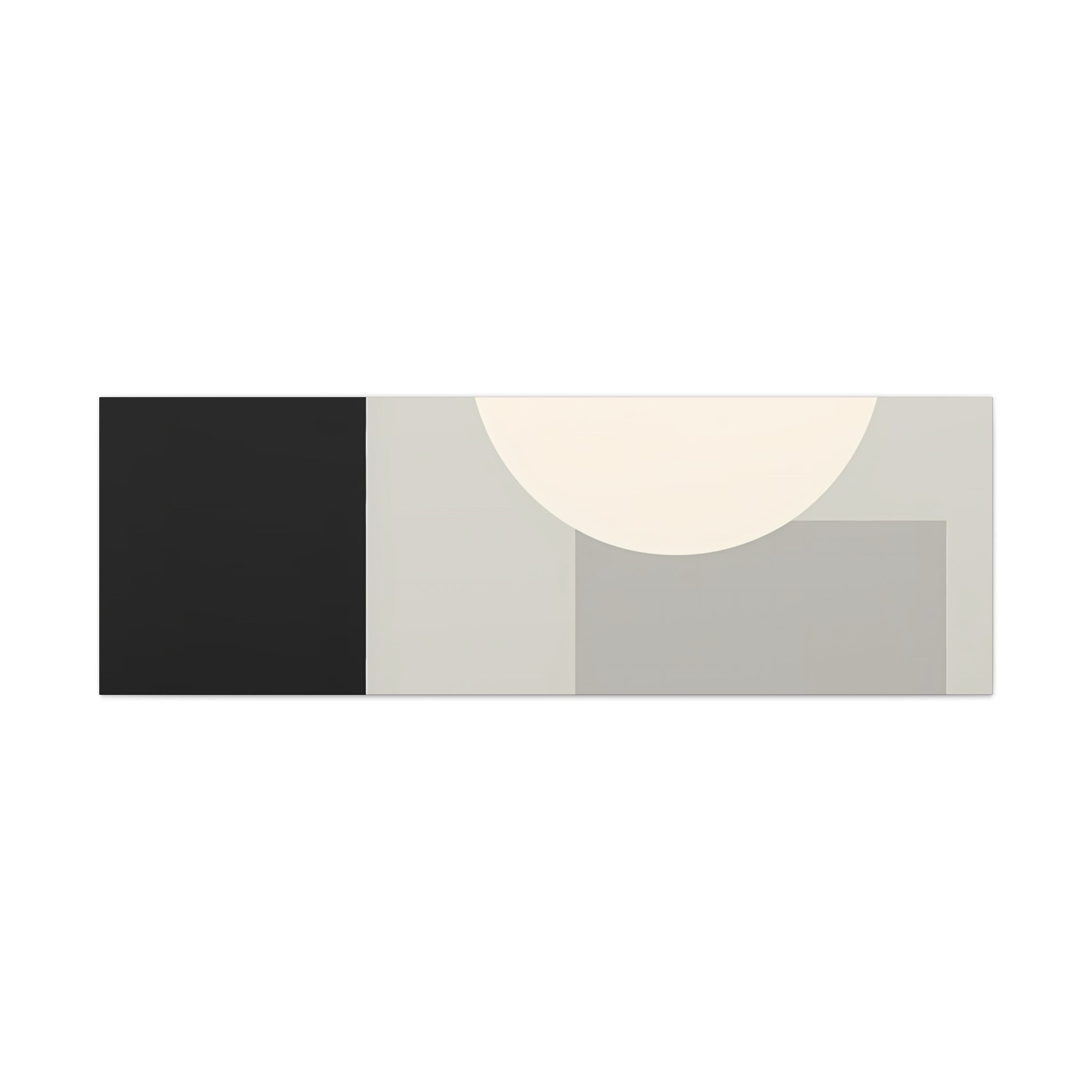 Monochrome Geometric 01 – Canvas (Standard)
