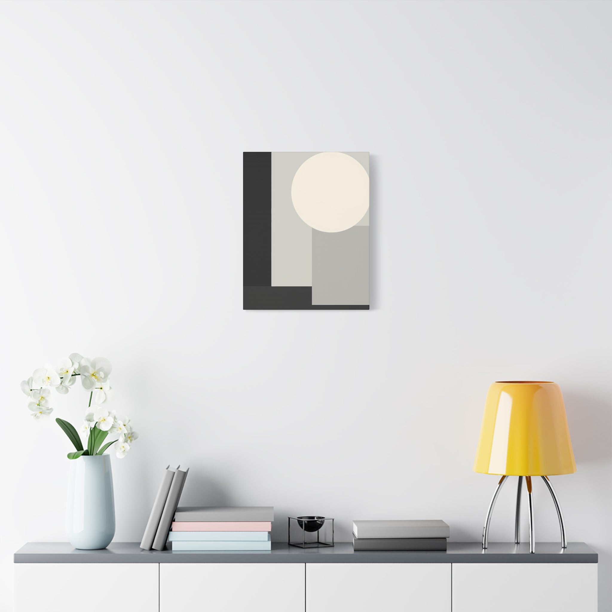 Monochrome Geometric 01 – Canvas (Standard)