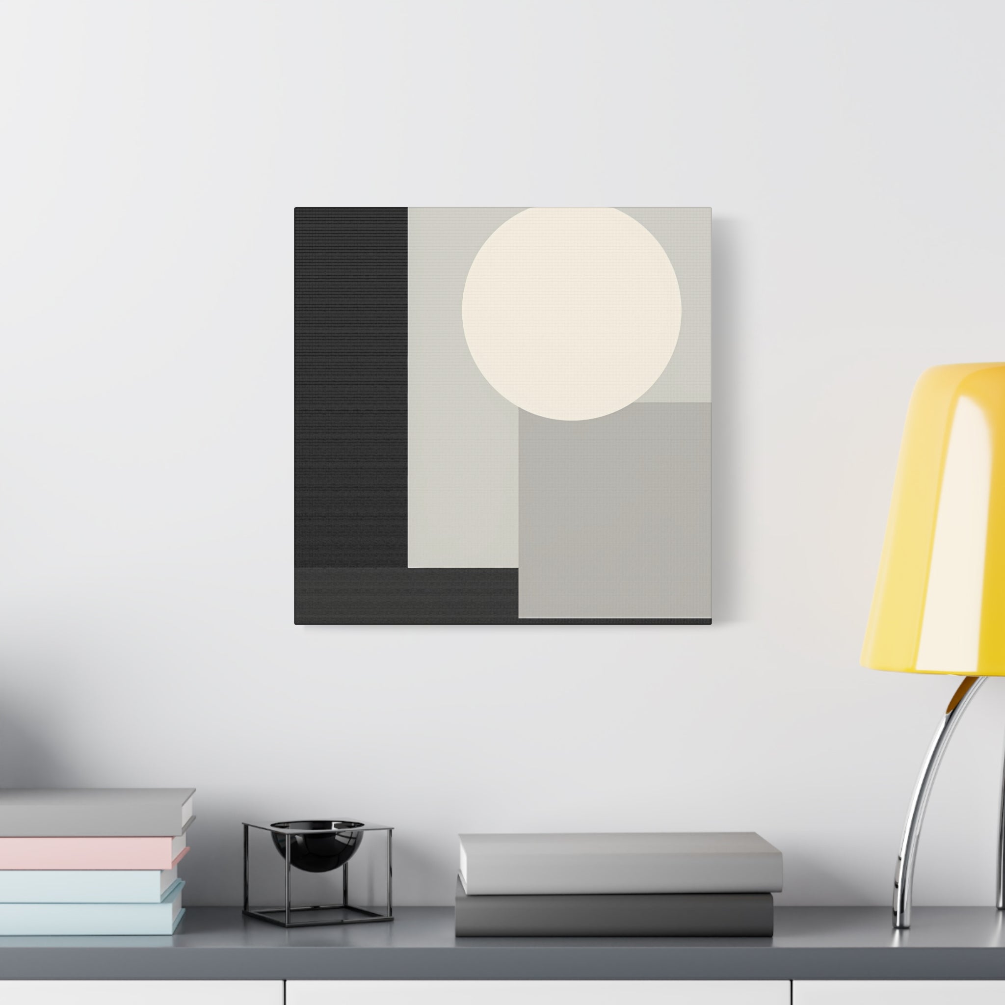 Monochrome Geometric 01 – Canvas (Standard)