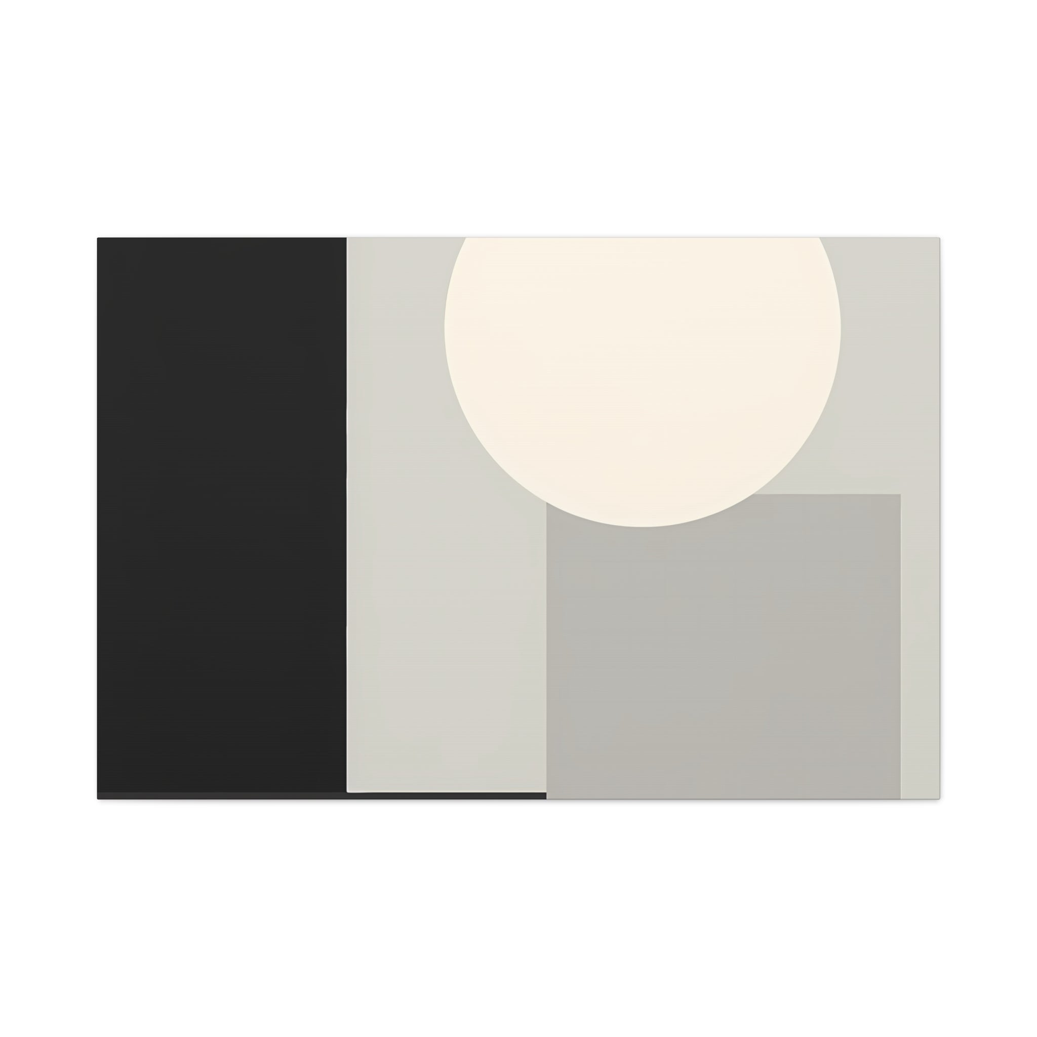 Monochrome Geometric 01 – Canvas (Standard)
