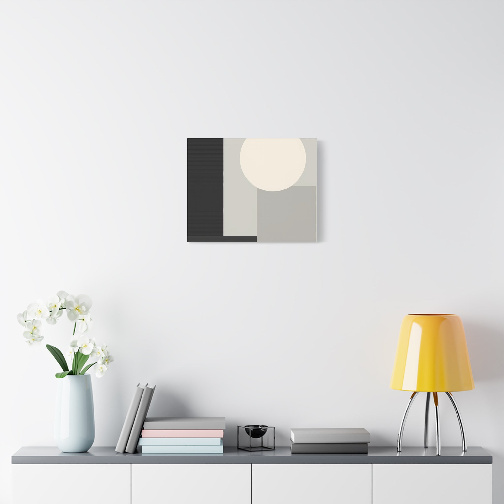 Monochrome Geometric 01 – Canvas (Standard)