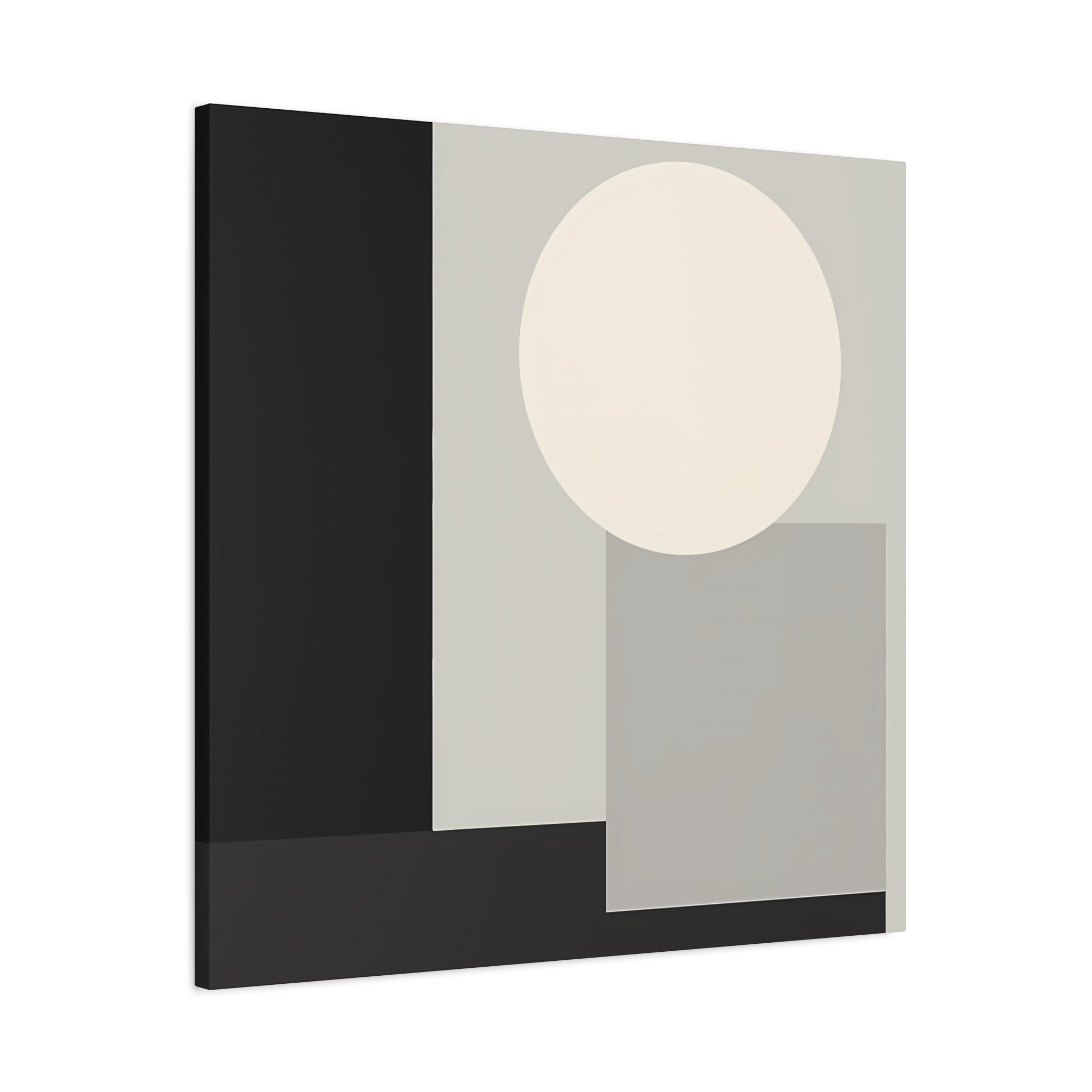 Monochrome Geometric 01 – Canvas (Standard)