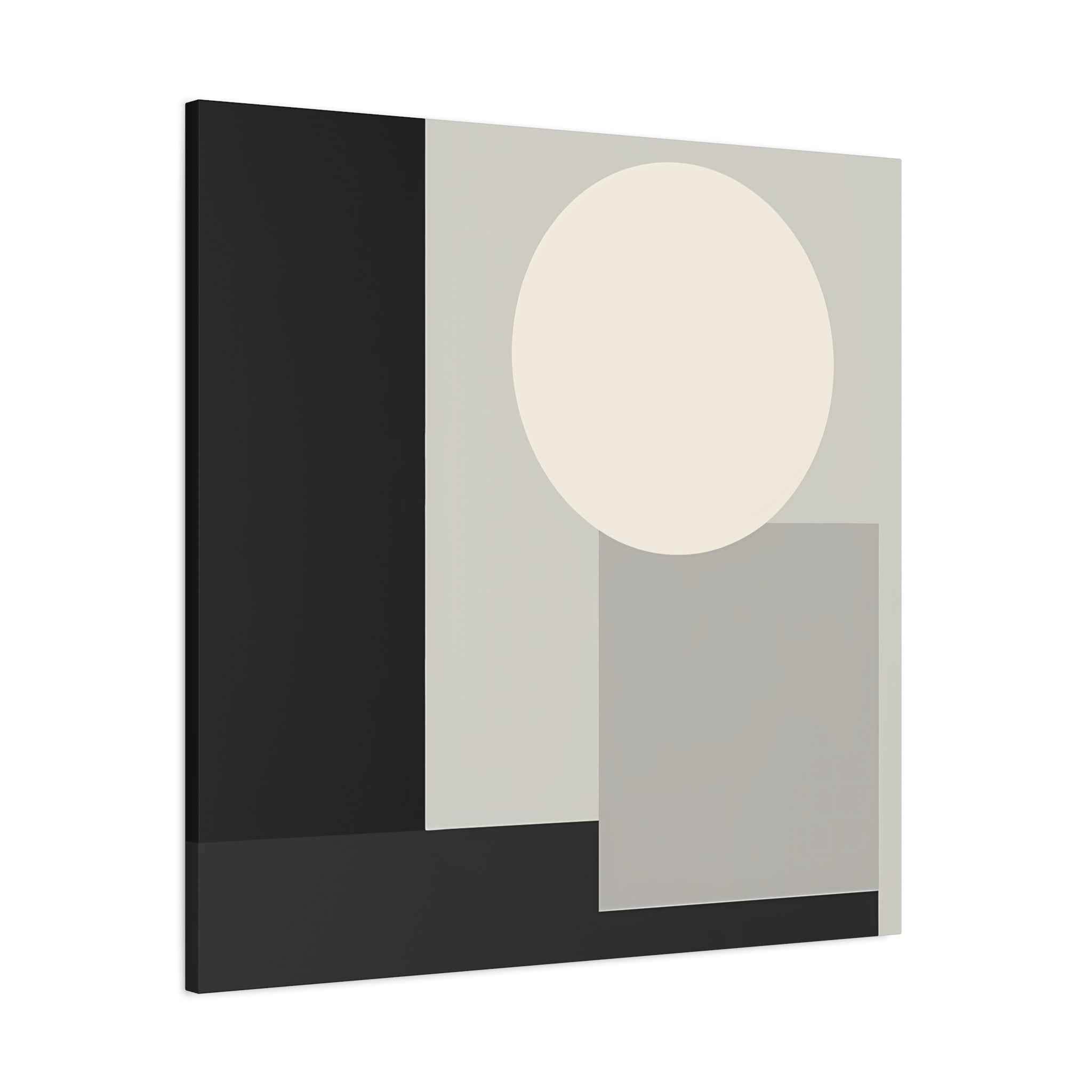 Monochrome Geometric 01 – Canvas (Standard)