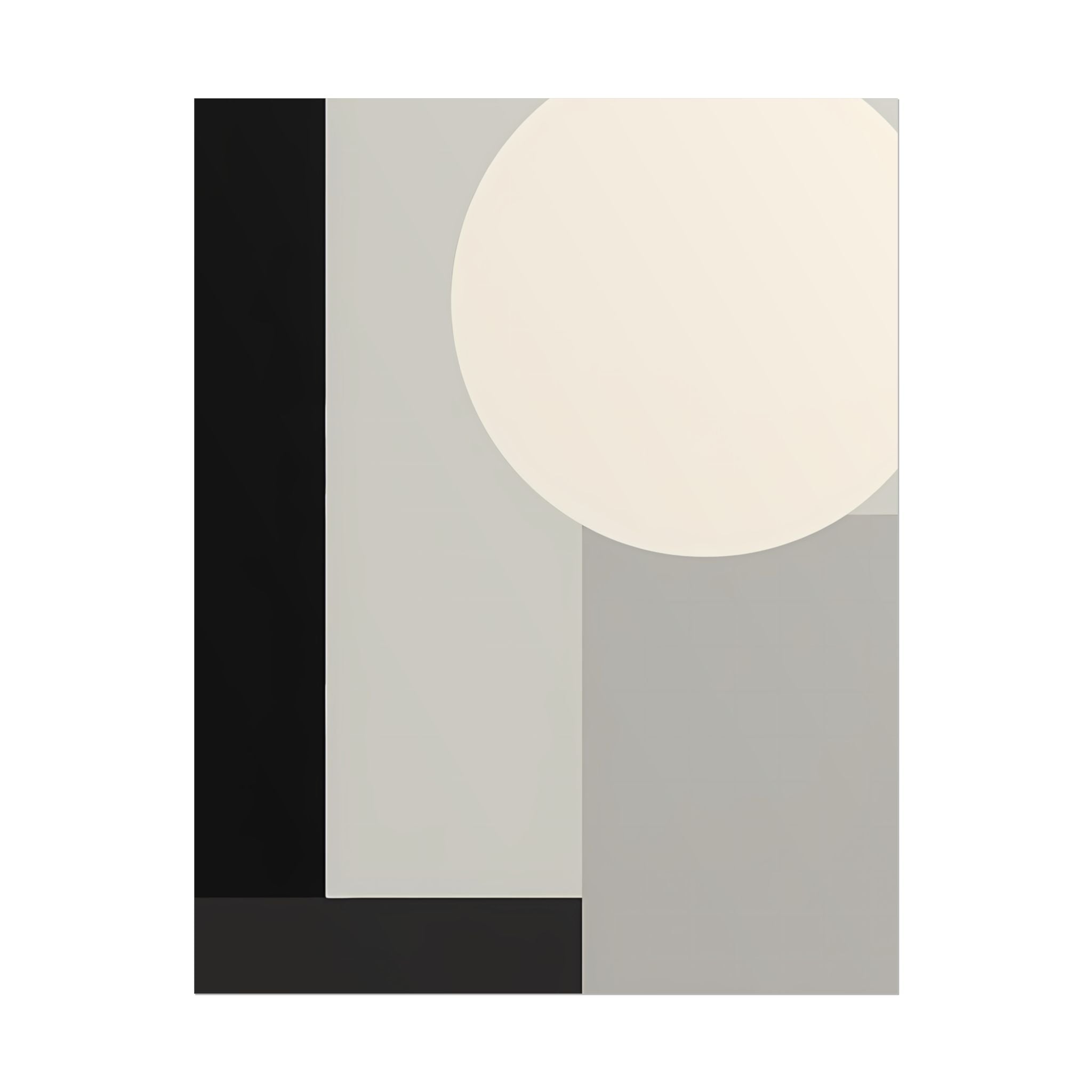 Monochrome Geometric 01 - Print