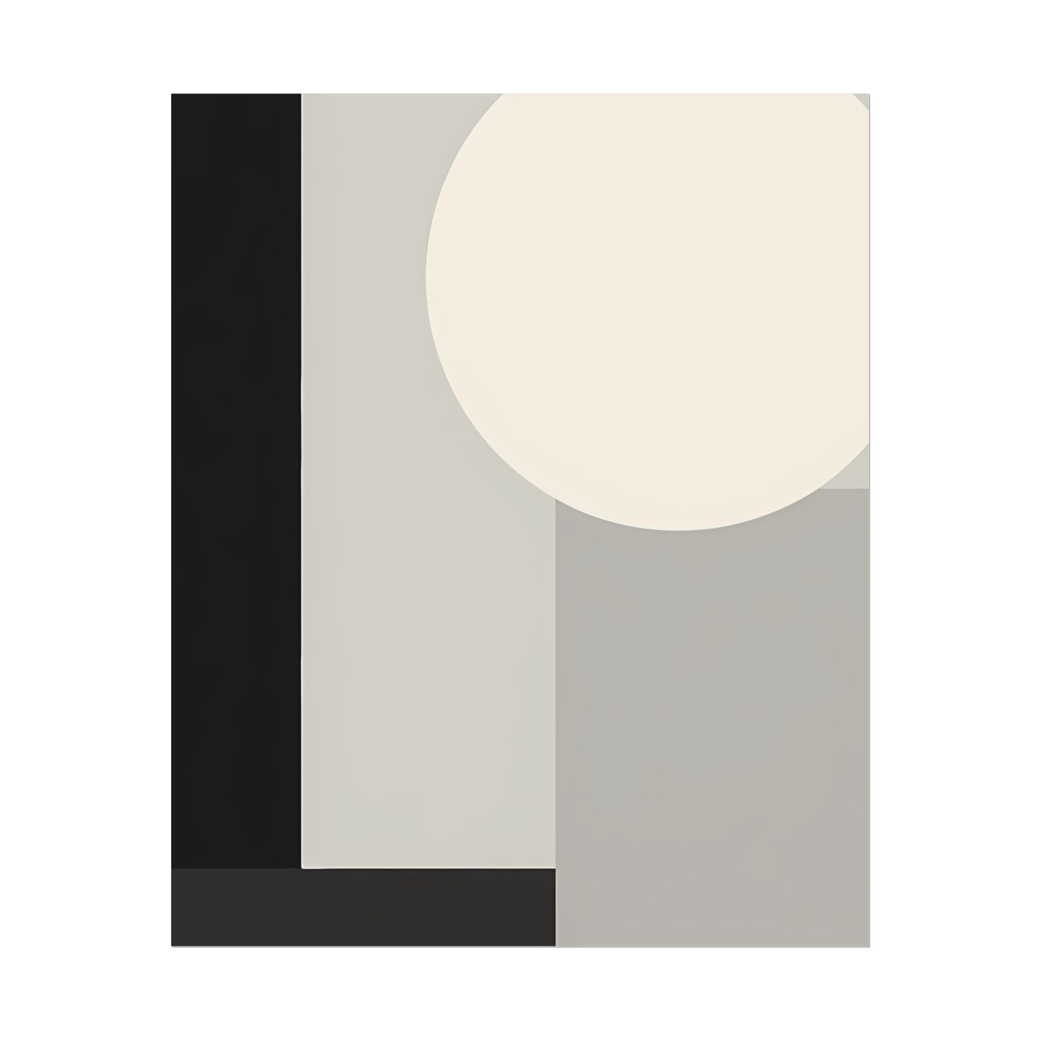 Monochrome Geometric 01 - Print