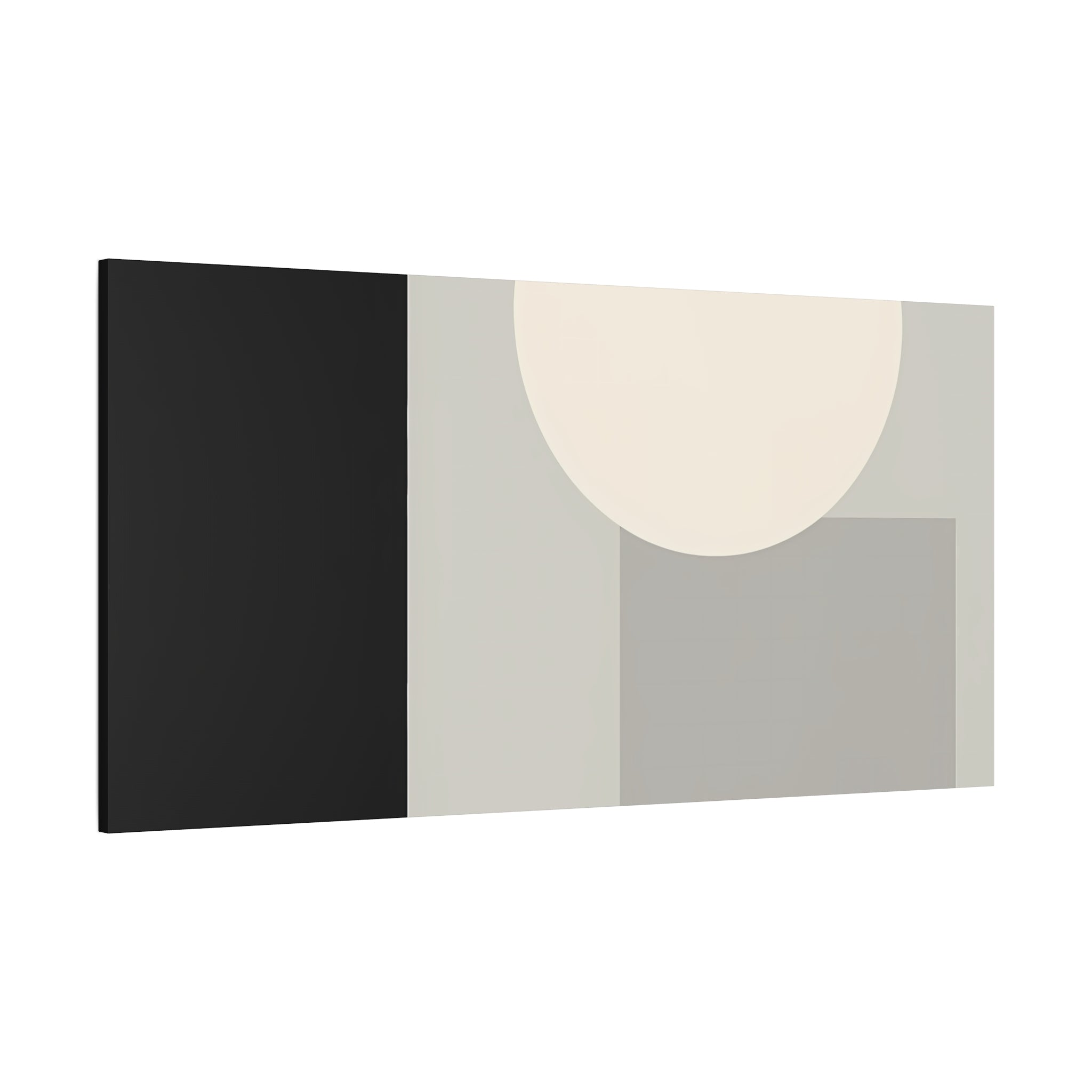 Monochrome Geometric 01 – Canvas (Standard)