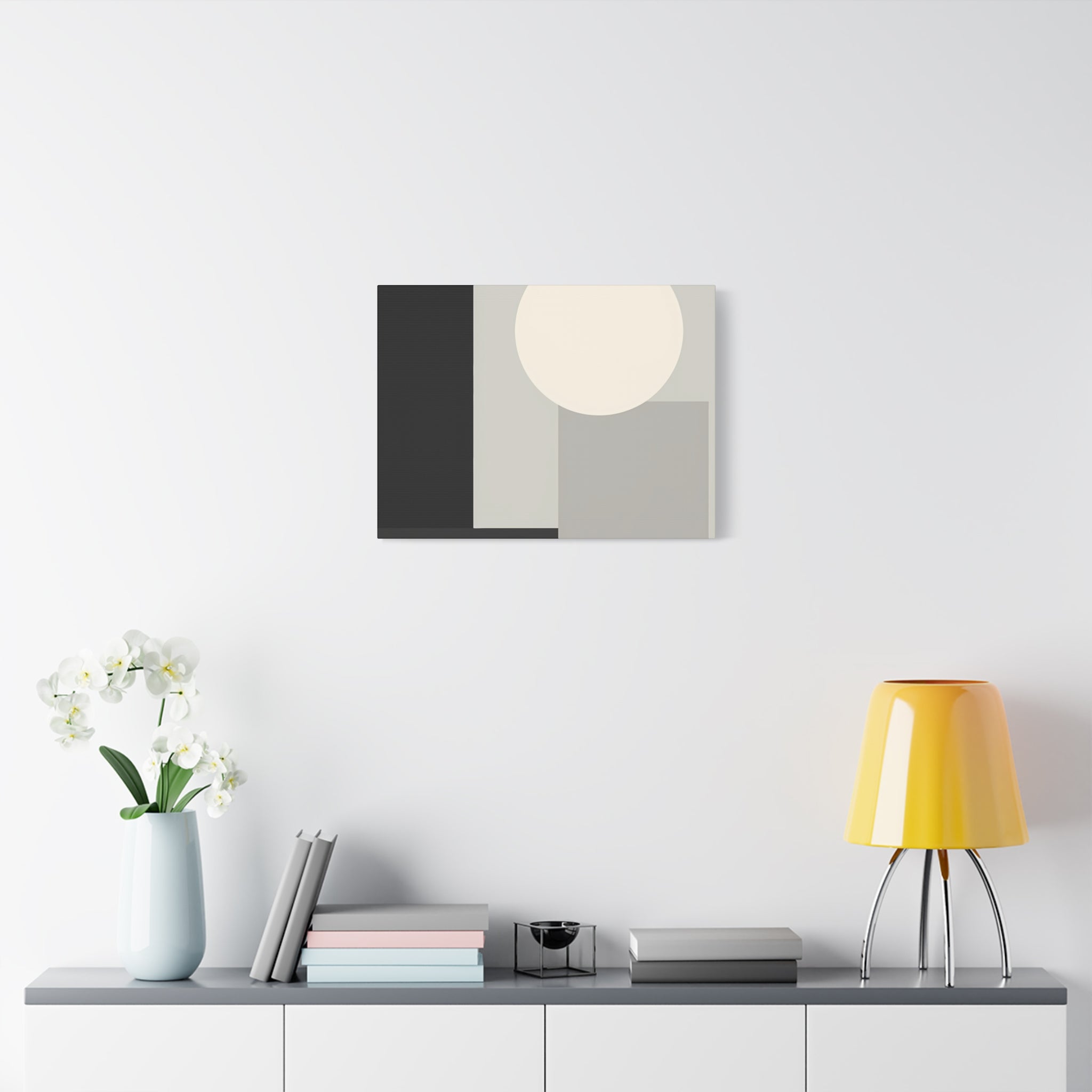 Monochrome Geometric 01 – Canvas (Standard)