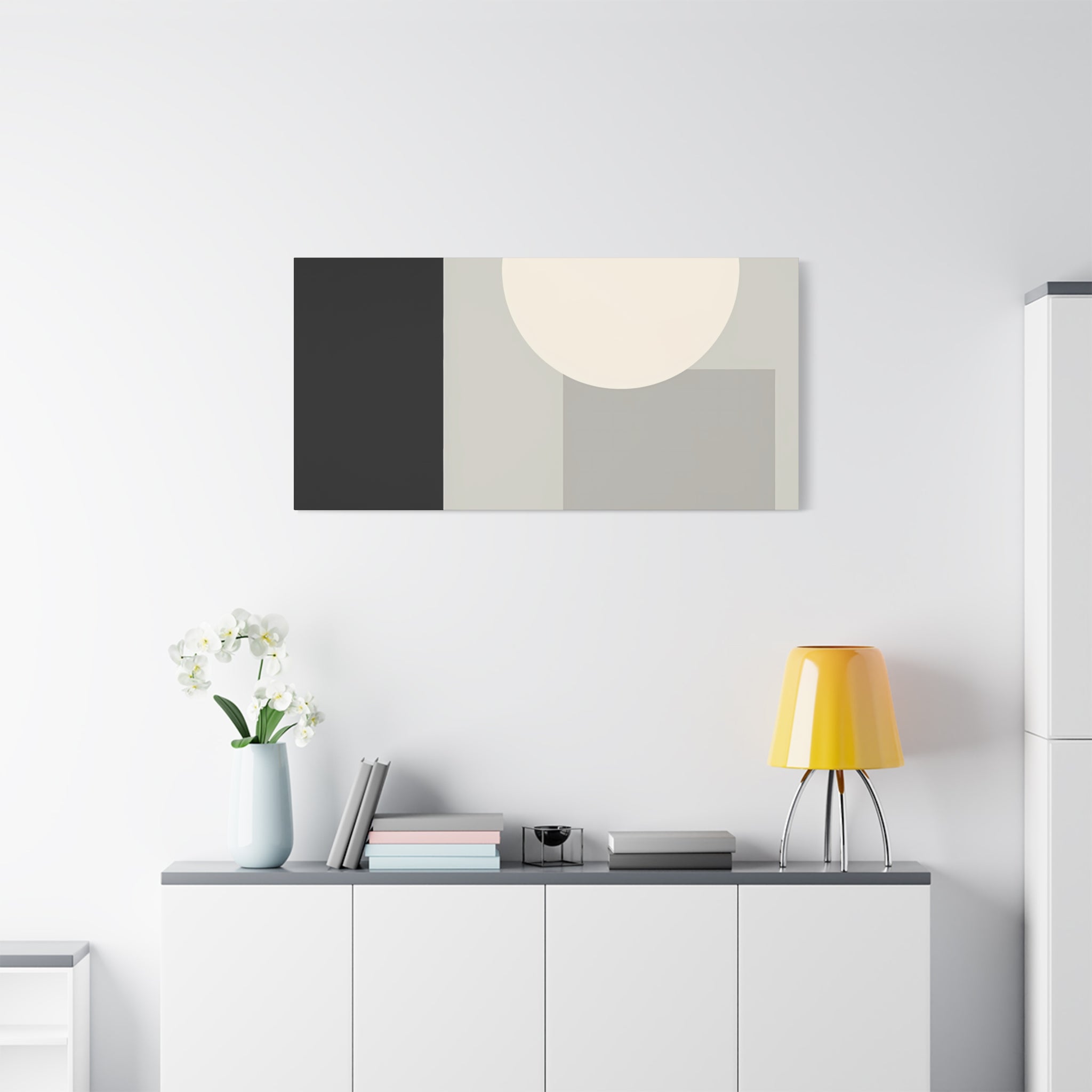 Monochrome Geometric 01 – Canvas (Standard)