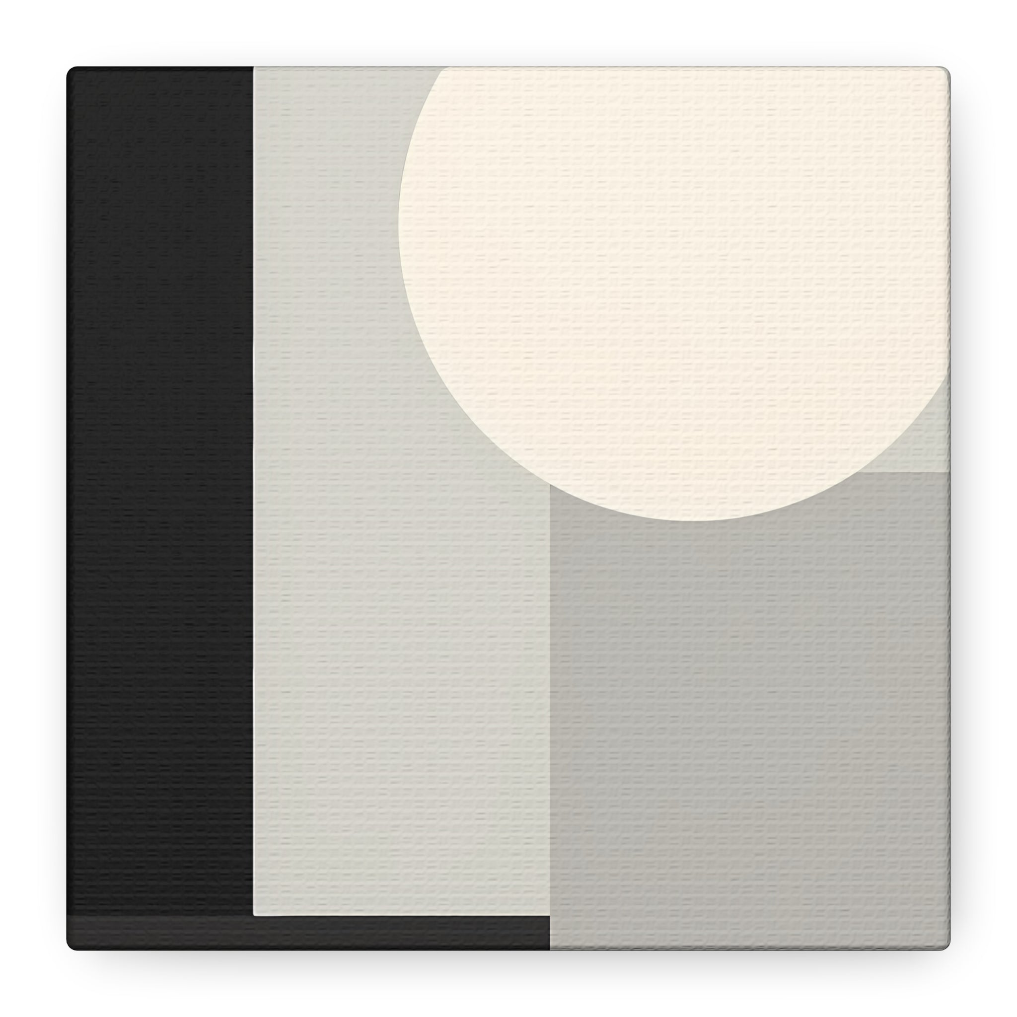 Monochrome Geometric 01 – Canvas (Standard)