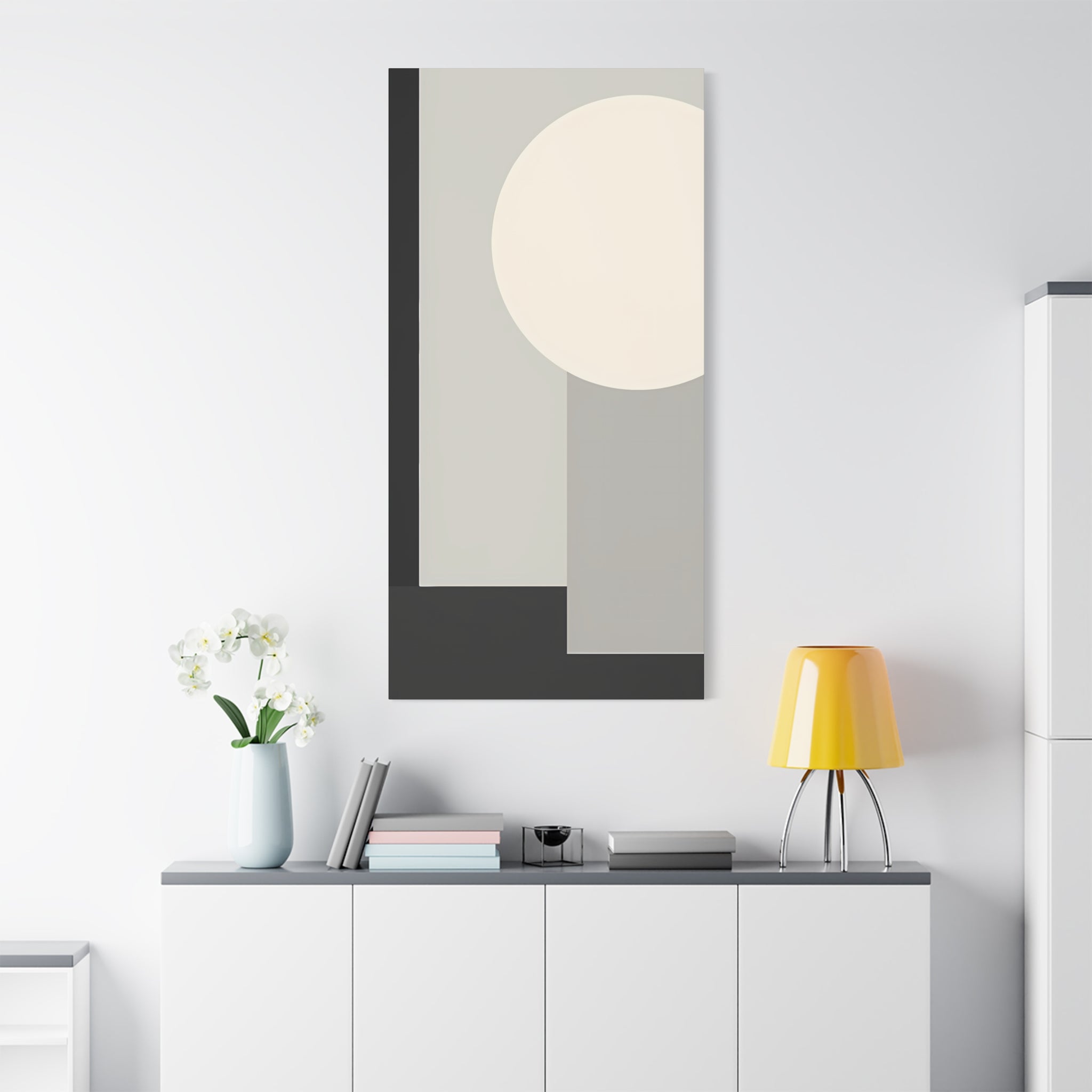Monochrome Geometric 01 – Canvas (Standard)