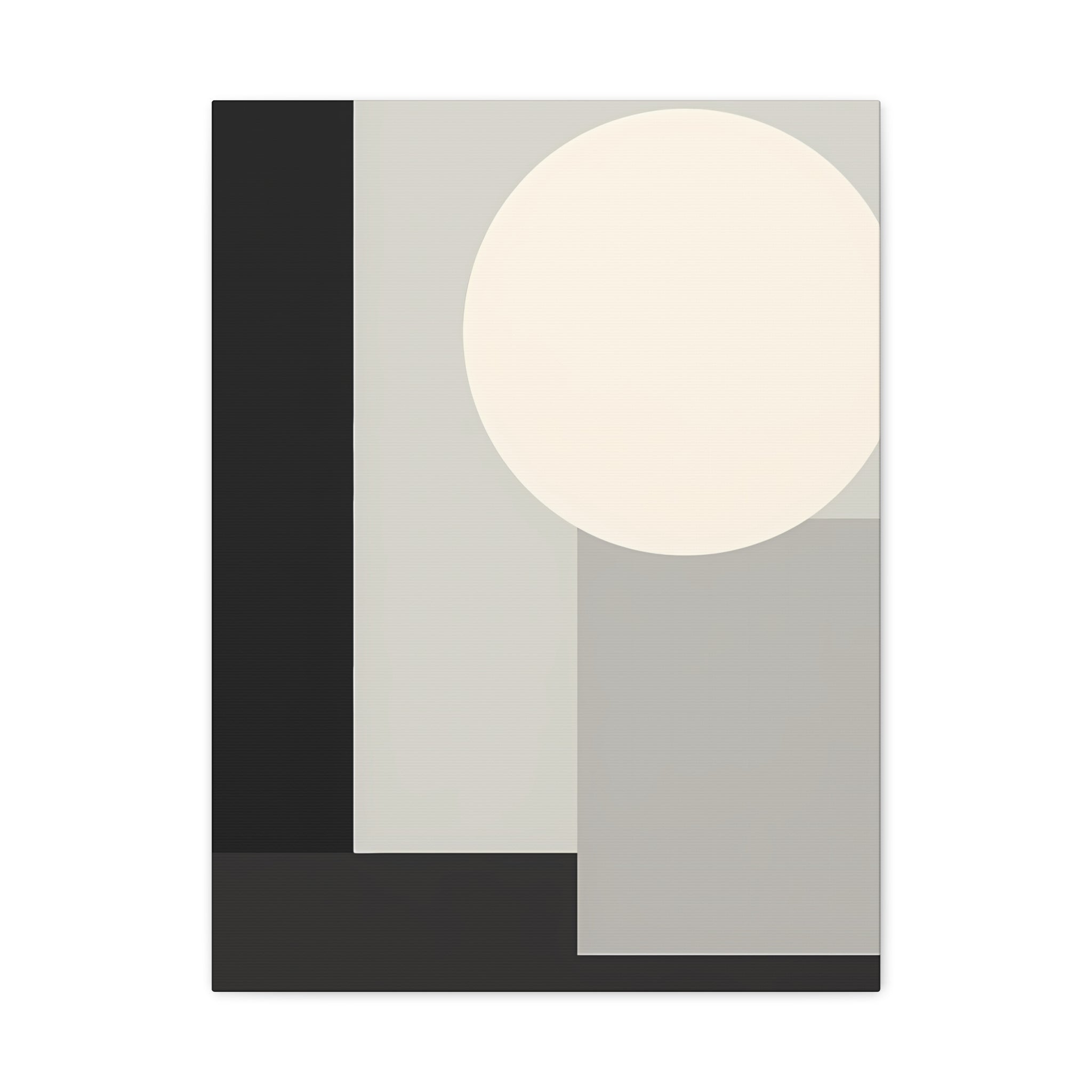 Monochrome Geometric 01 – Canvas (Standard)