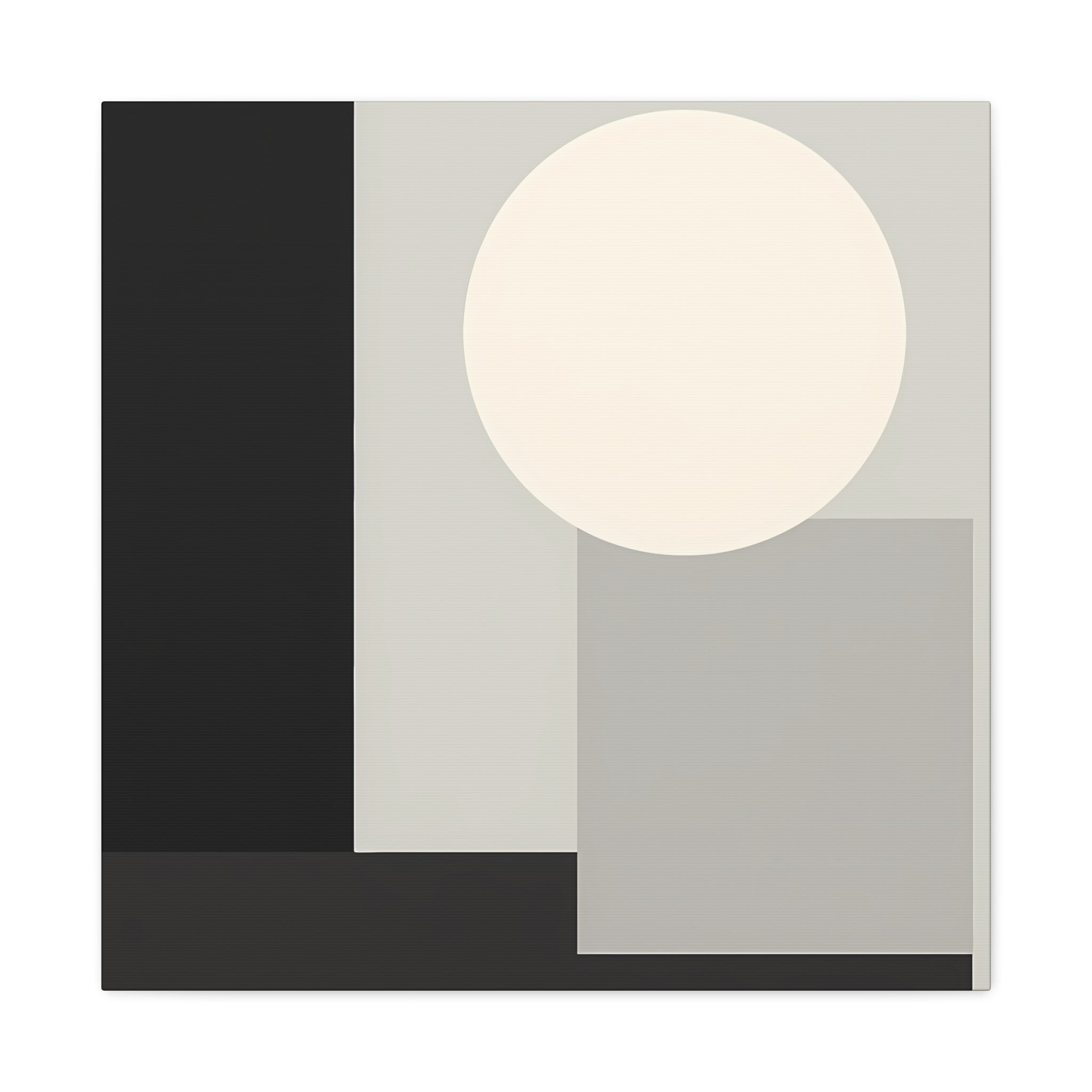 Monochrome Geometric 01 – Canvas (Standard)