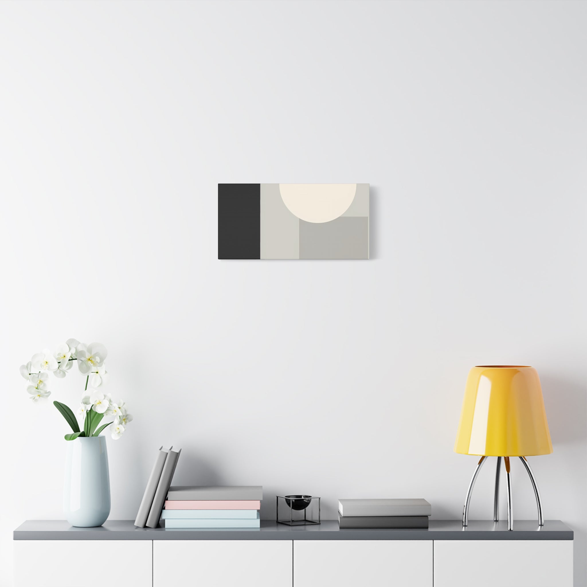 Monochrome Geometric 01 – Canvas (Standard)