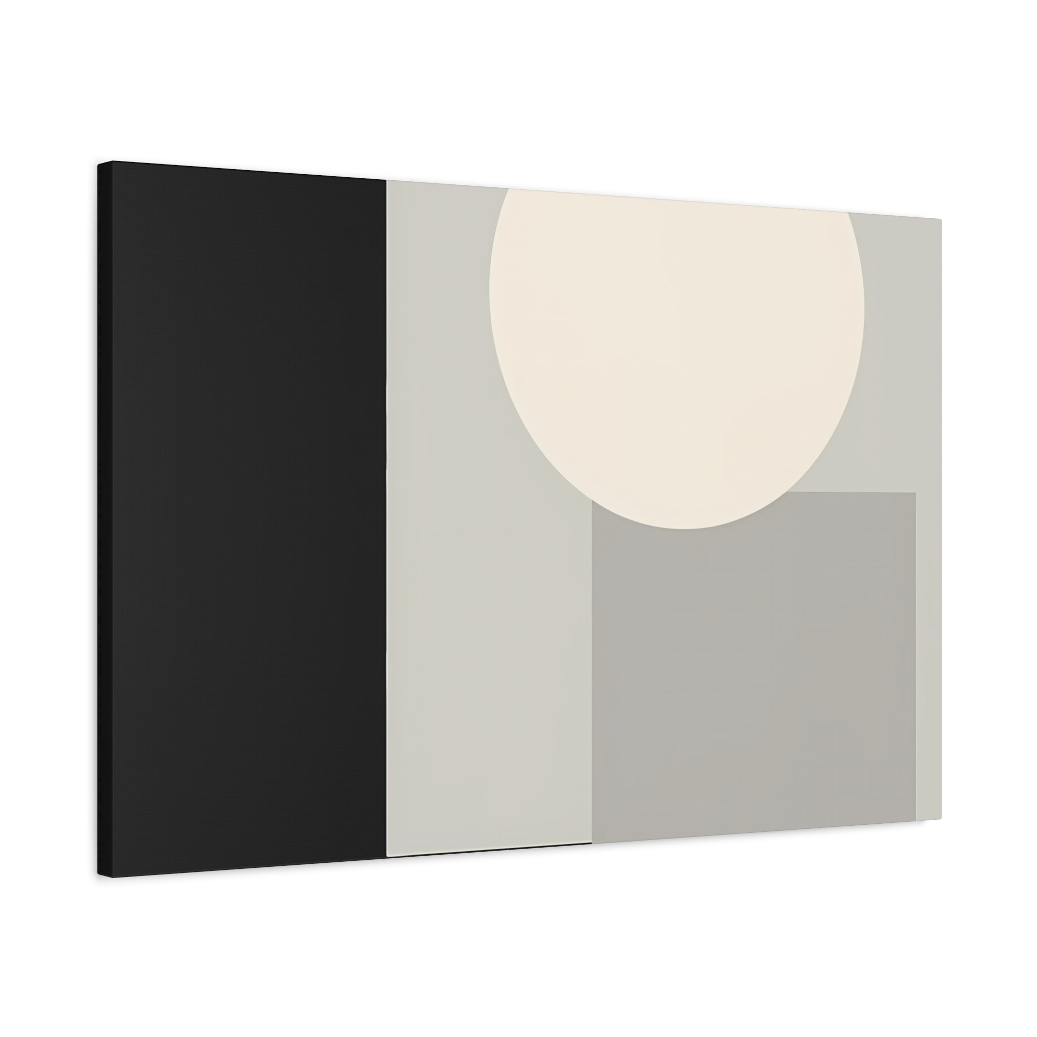 Monochrome Geometric 01 – Canvas (Standard)