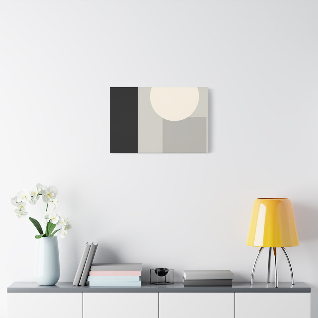 Monochrome Geometric 01 – Canvas (Standard)