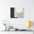 Monochrome Geometric 01 – Canvas (Standard)