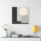 Monochrome Geometric 01 – Canvas (Standard)