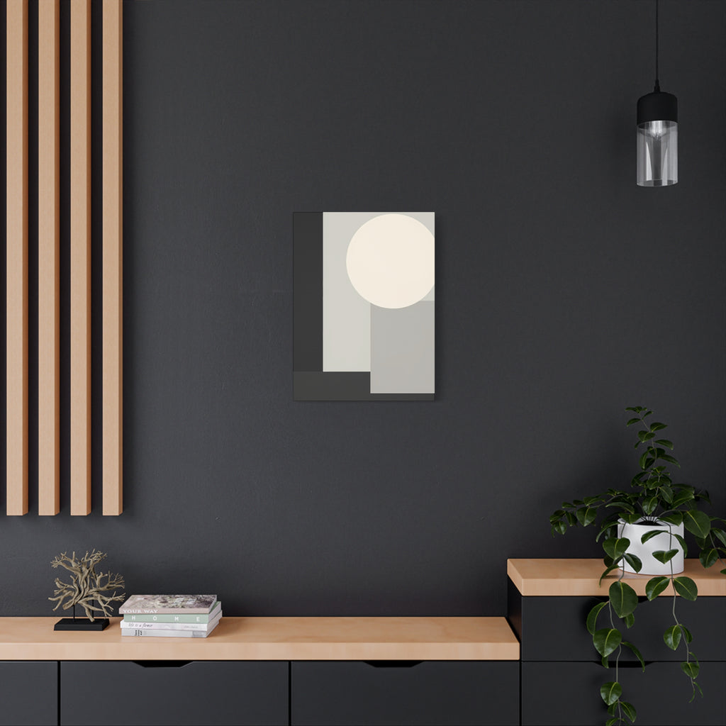 Monochrome Geometric 01 – Canvas (Standard)