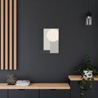 Monochrome Geometric 01 – Canvas (Standard)