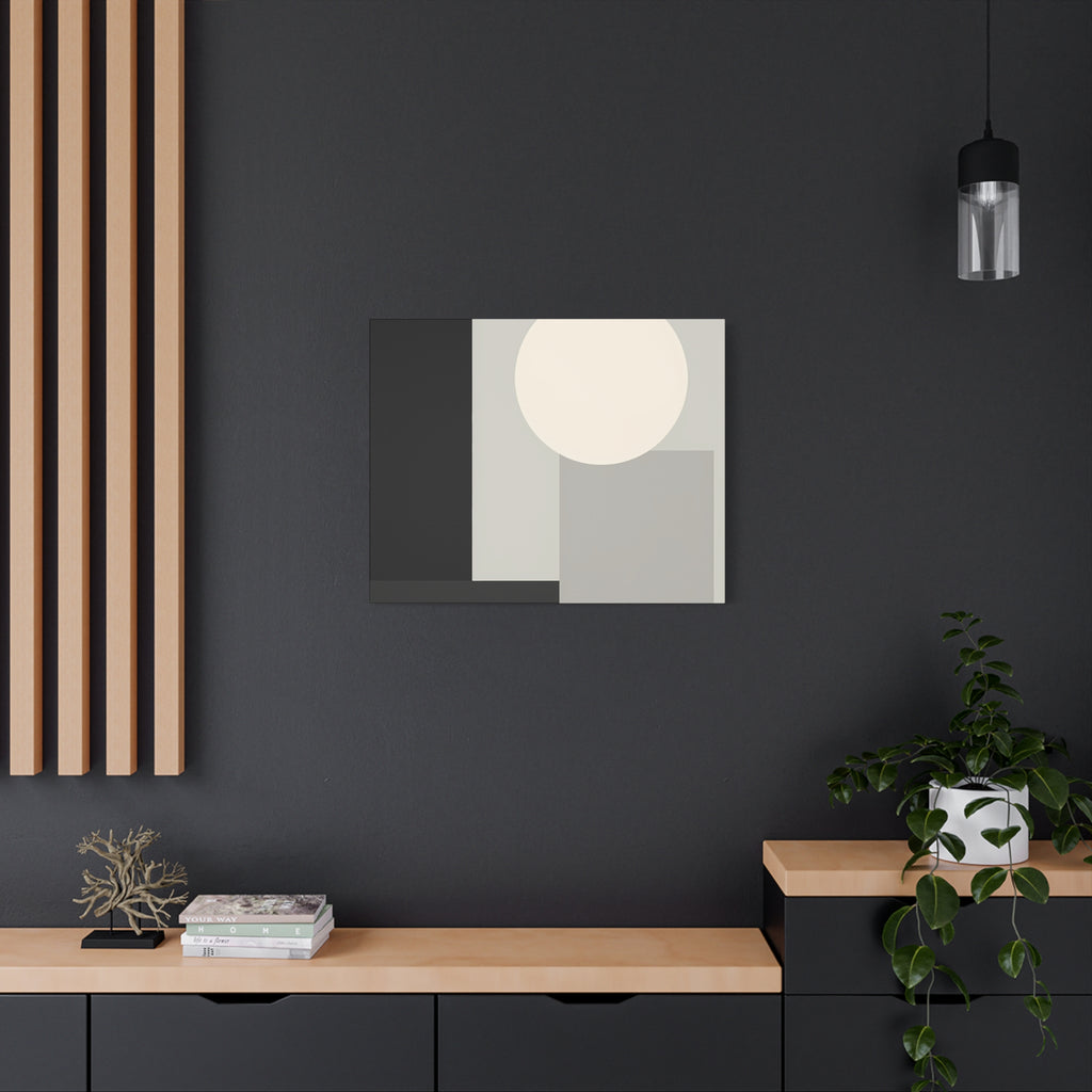 Monochrome Geometric 01 – Canvas (Standard)