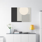 Monochrome Geometric 01 – Canvas (Standard)