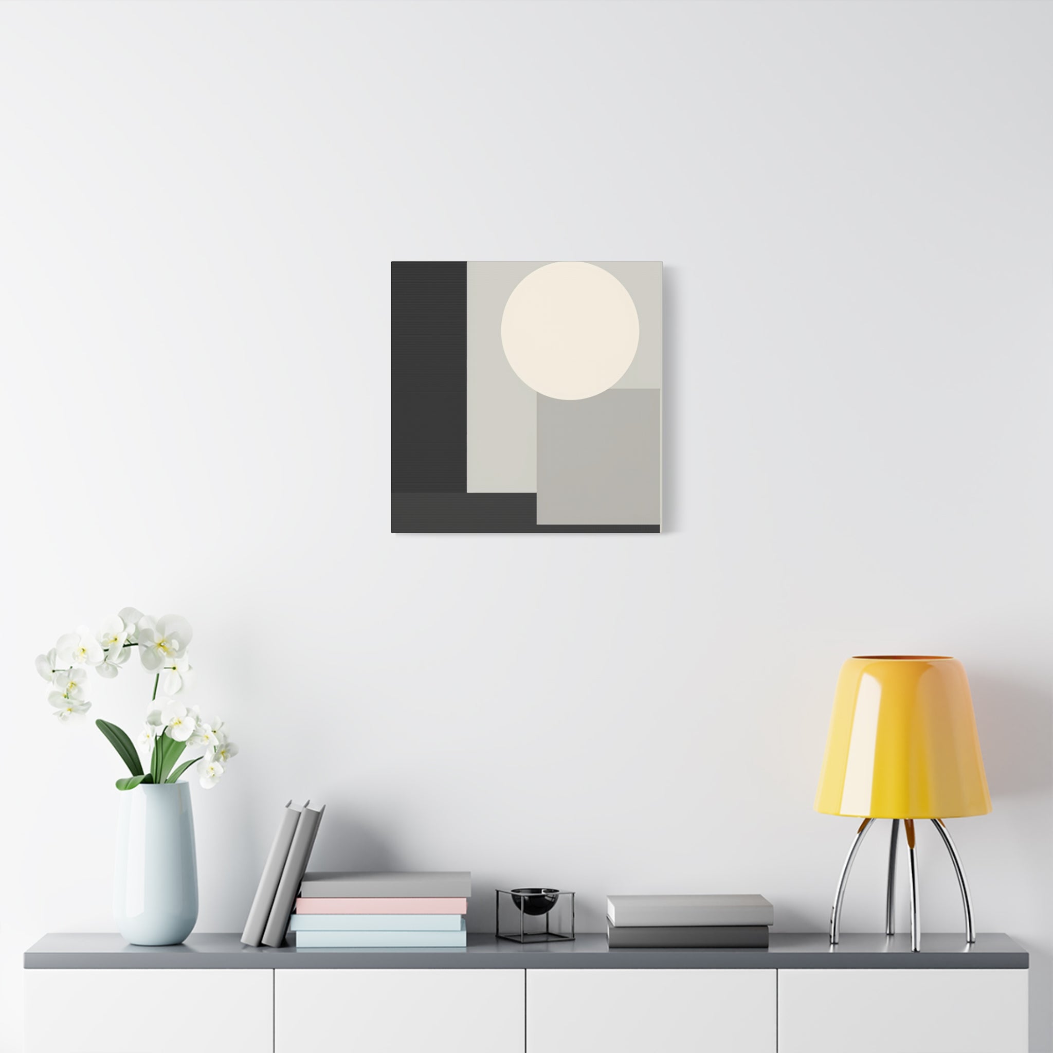Monochrome Geometric 01 – Canvas (Standard)